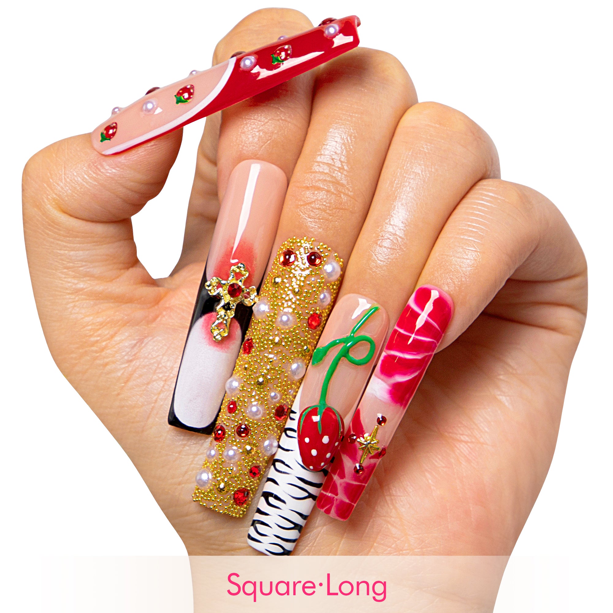 Eversweet Glitz Handmade Nails H469