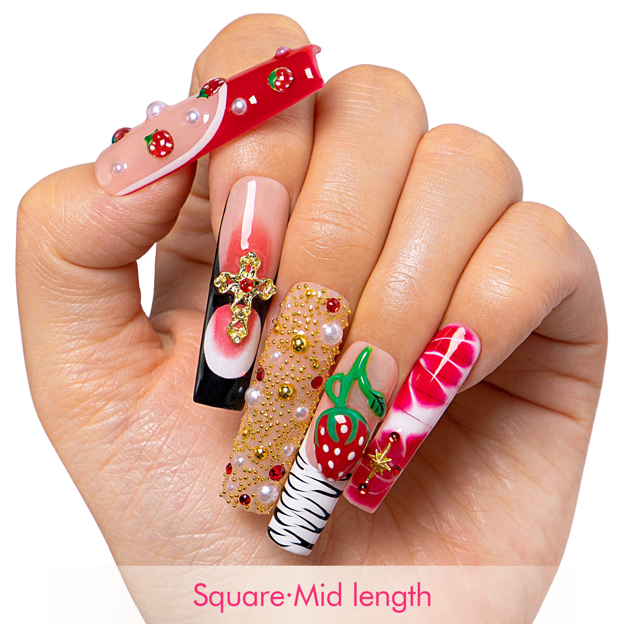 Eversweet Glitz Handmade Nails H469