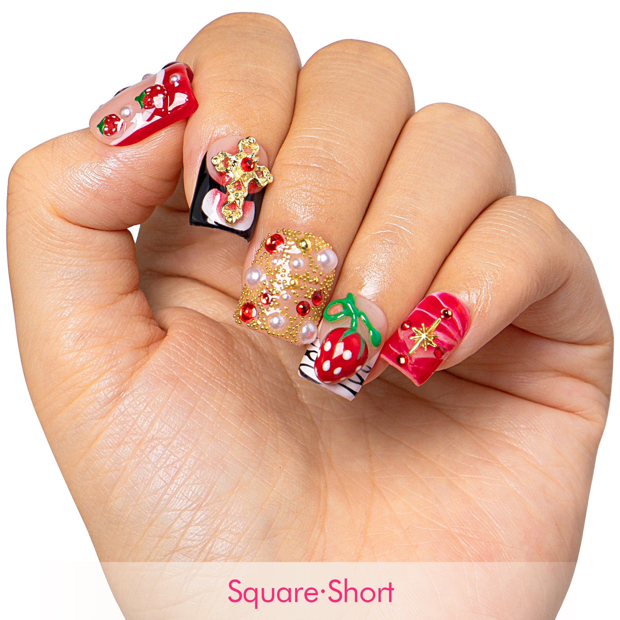 Eversweet Glitz Handmade Nails H469