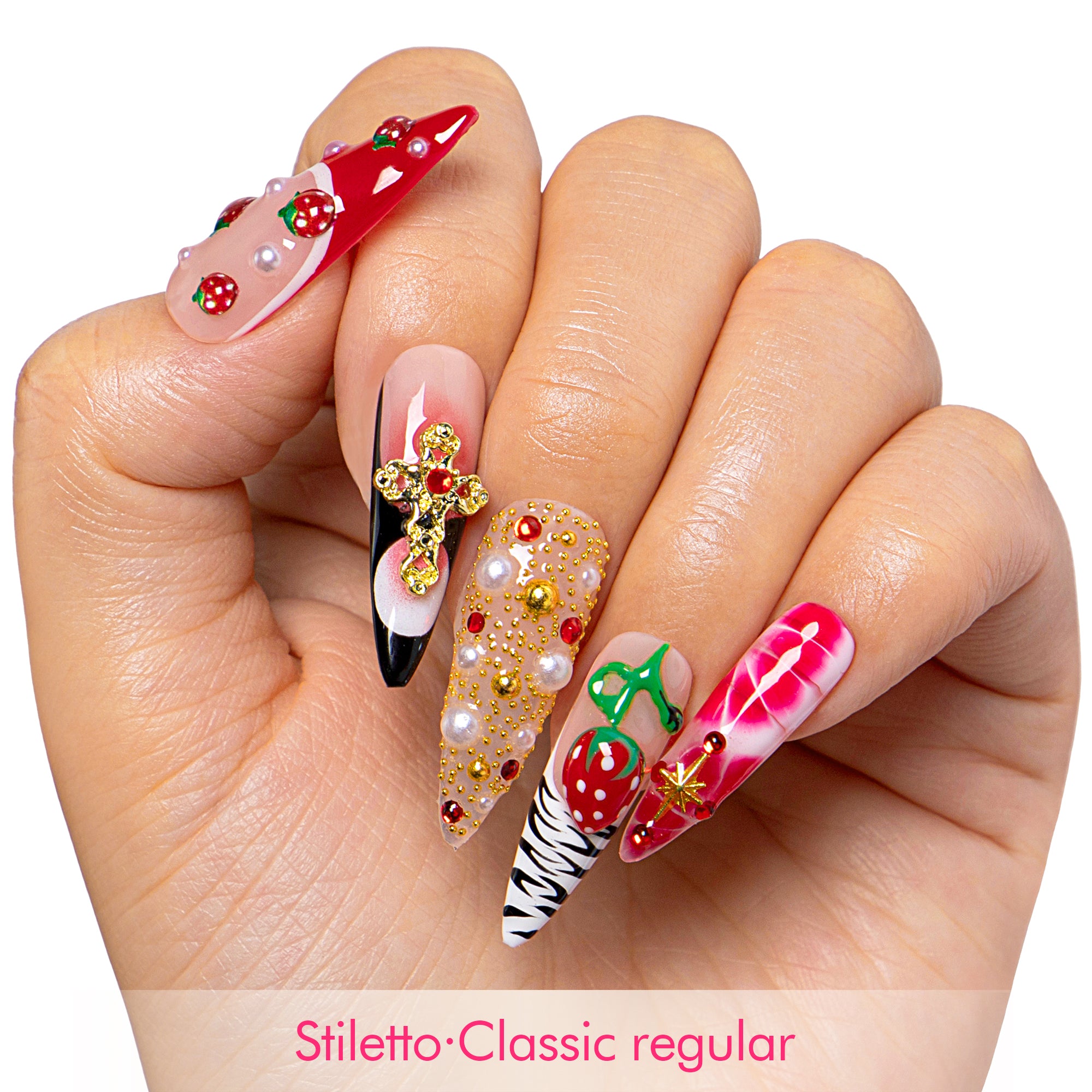 Eversweet Glitz Handmade Nails H469