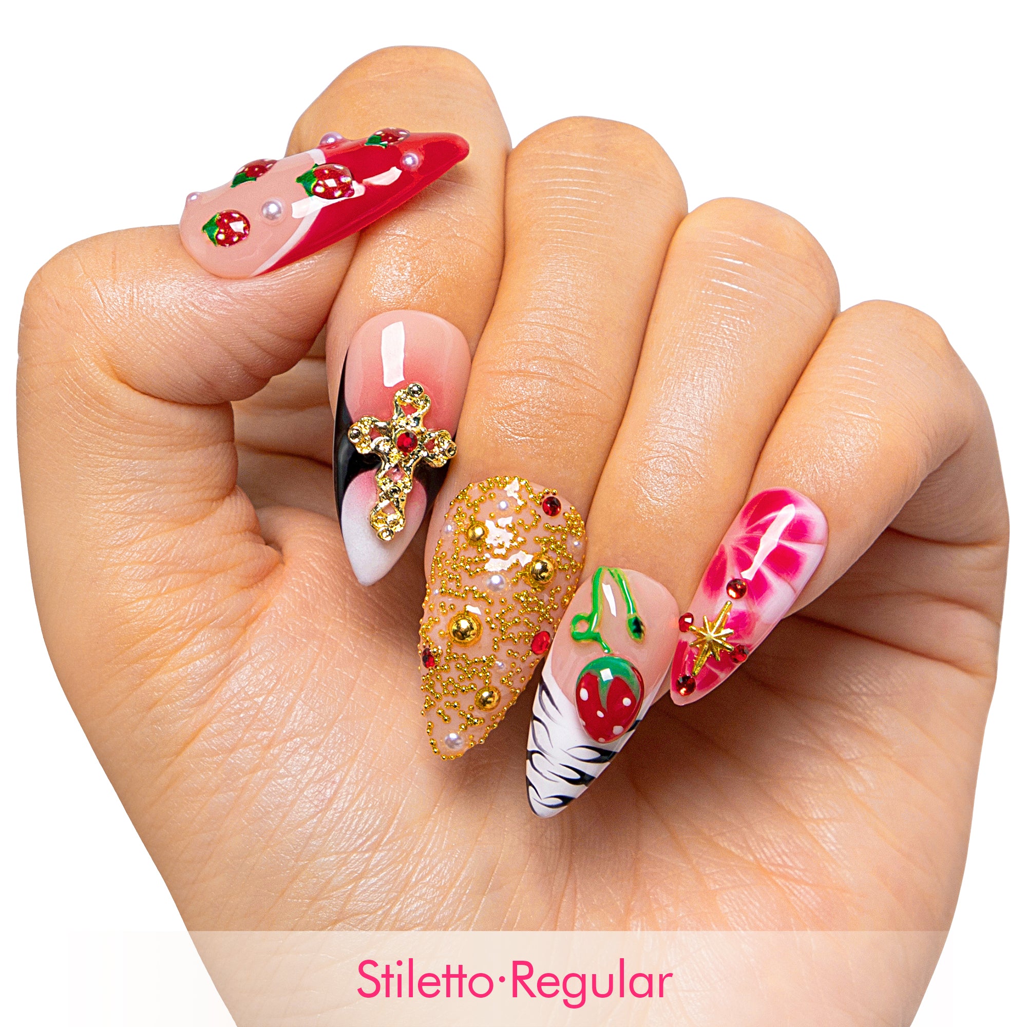 Eversweet Glitz Handmade Nails H469