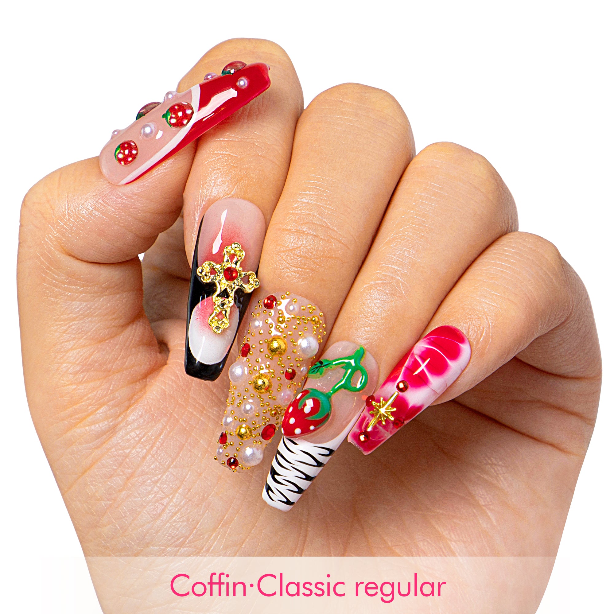 Eversweet Glitz Handmade Nails H469
