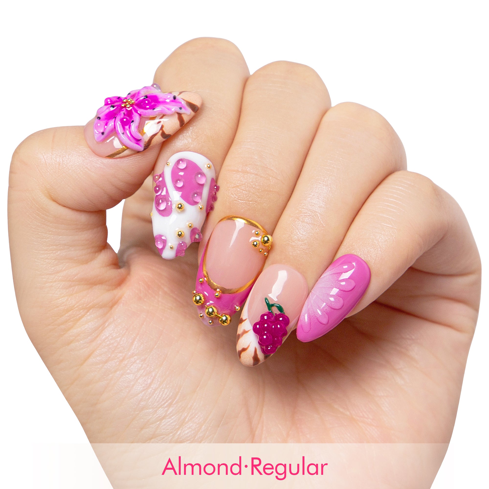 La Vida Rosé Handmade Nails H470