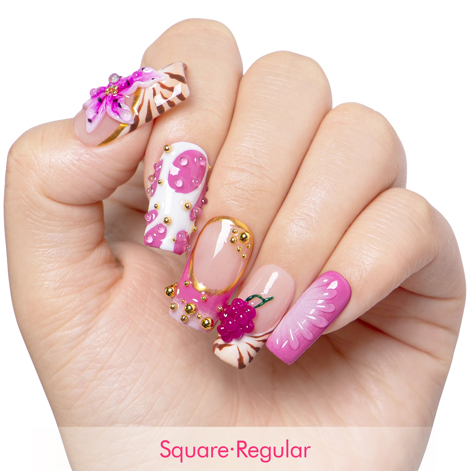 La Vida Rosé Handmade Nails H470