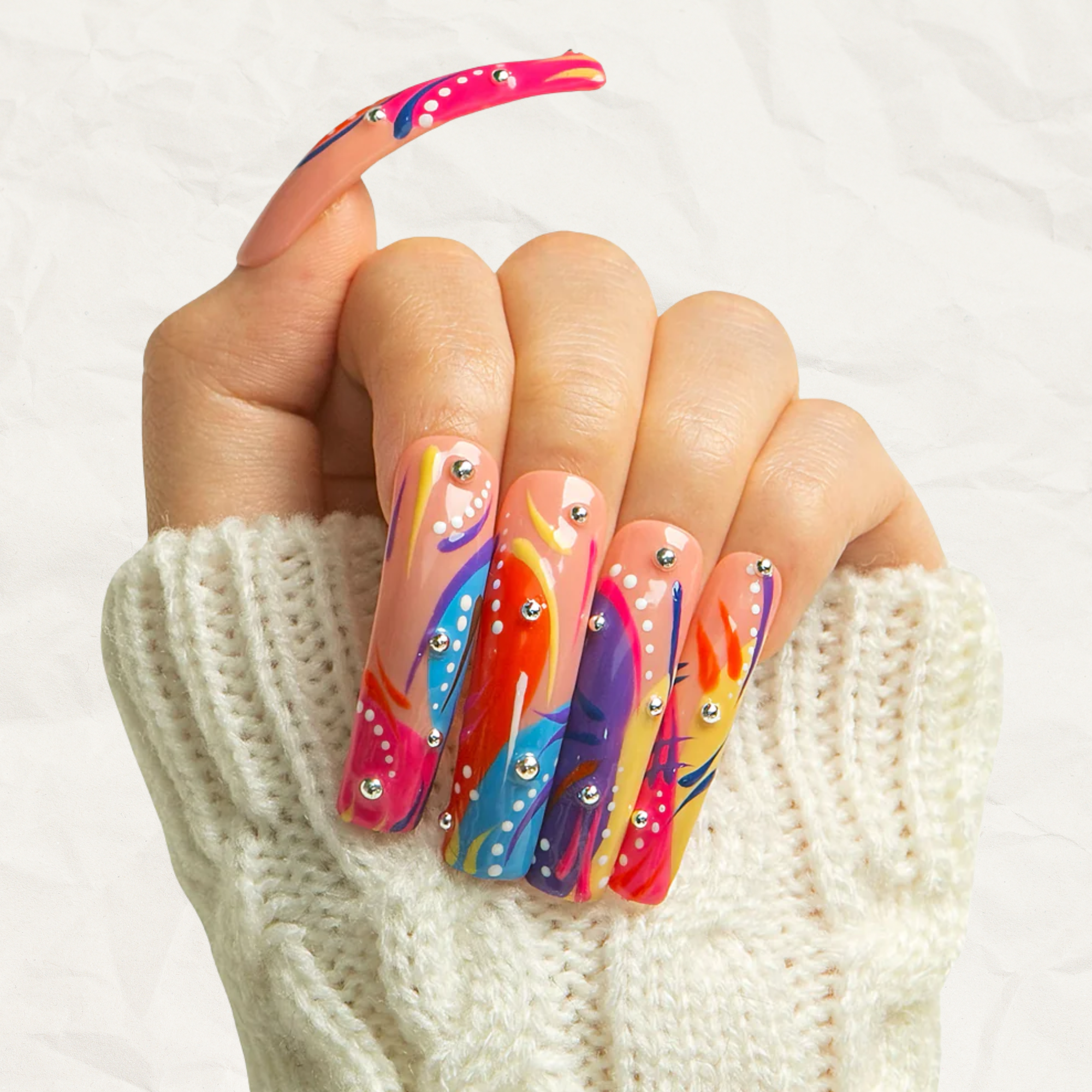Staycation Handmade Nails H475