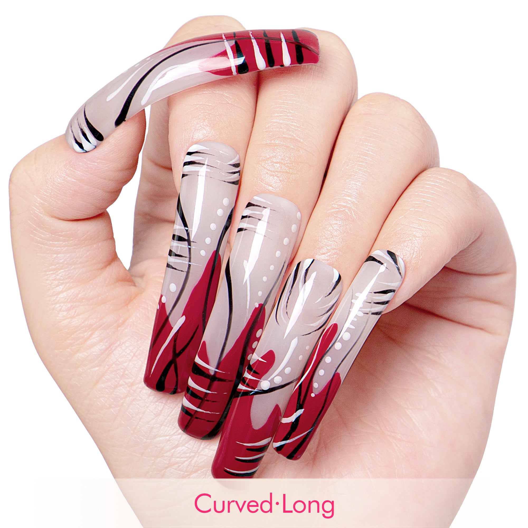 Love Hangover Handmade Nails H476