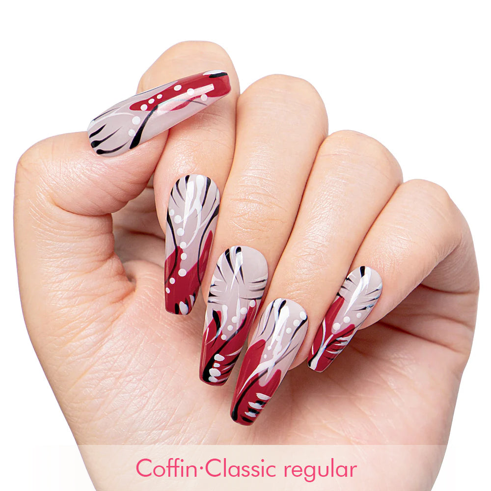 Love Hangover Handmade Nails H476