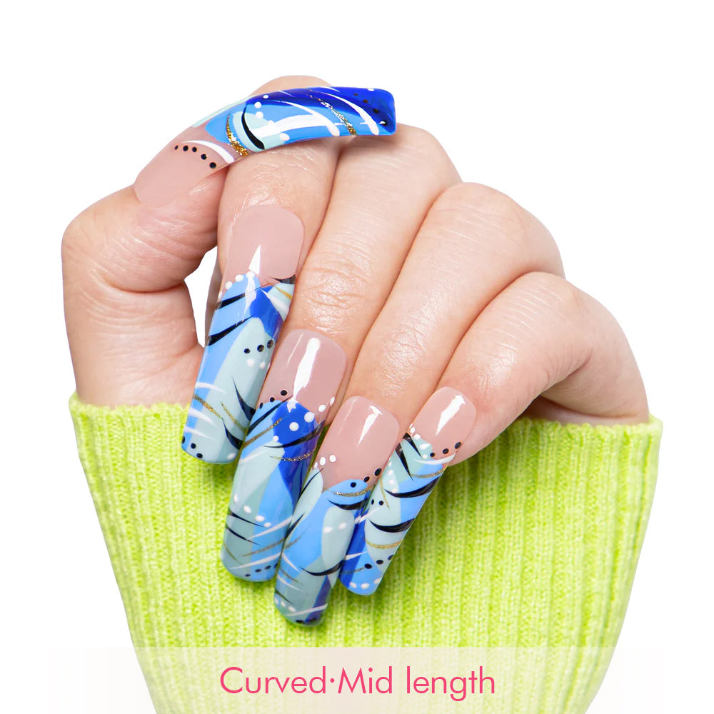 Clear Skies Handmade Nails H478