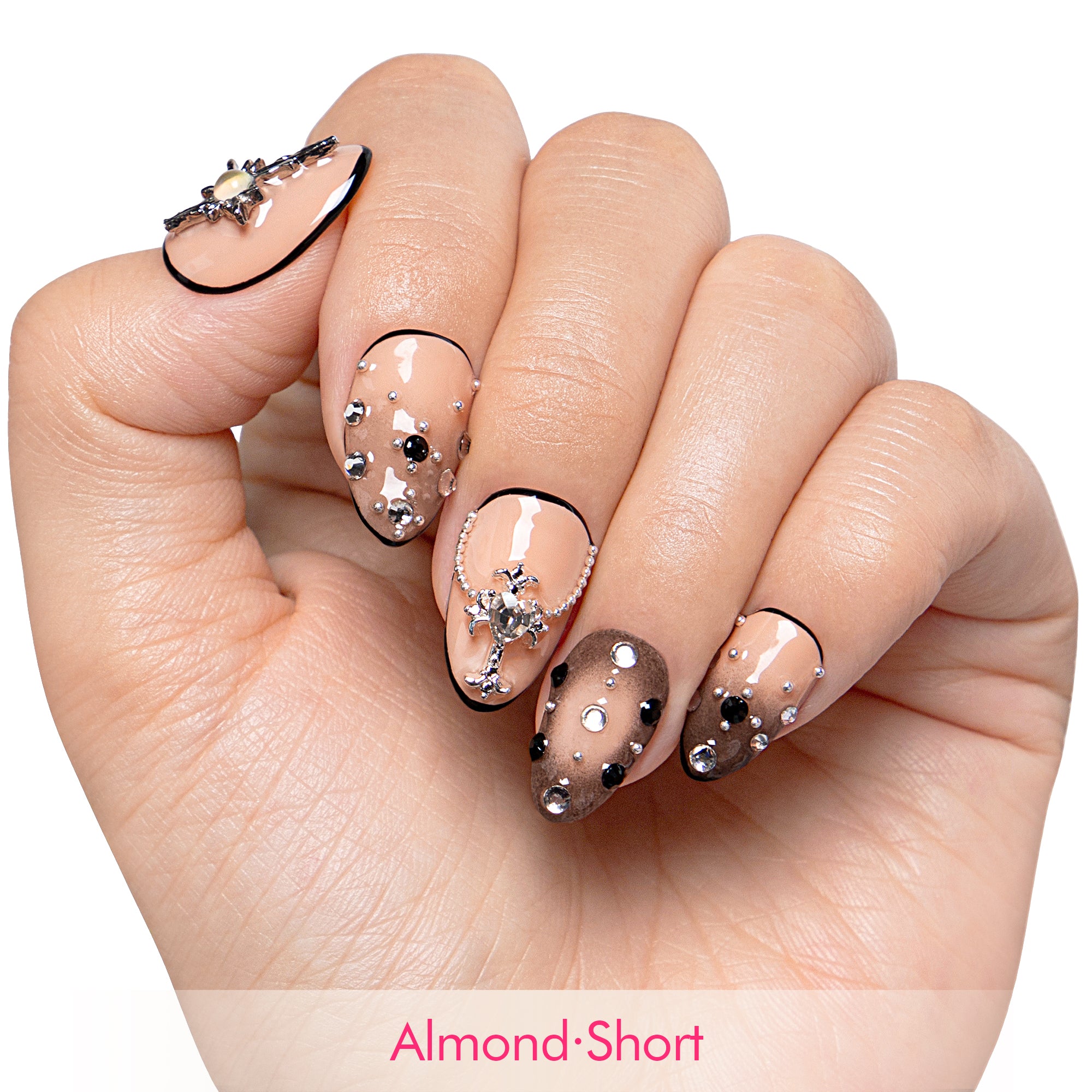 Noir Halo Handmade Nails H480