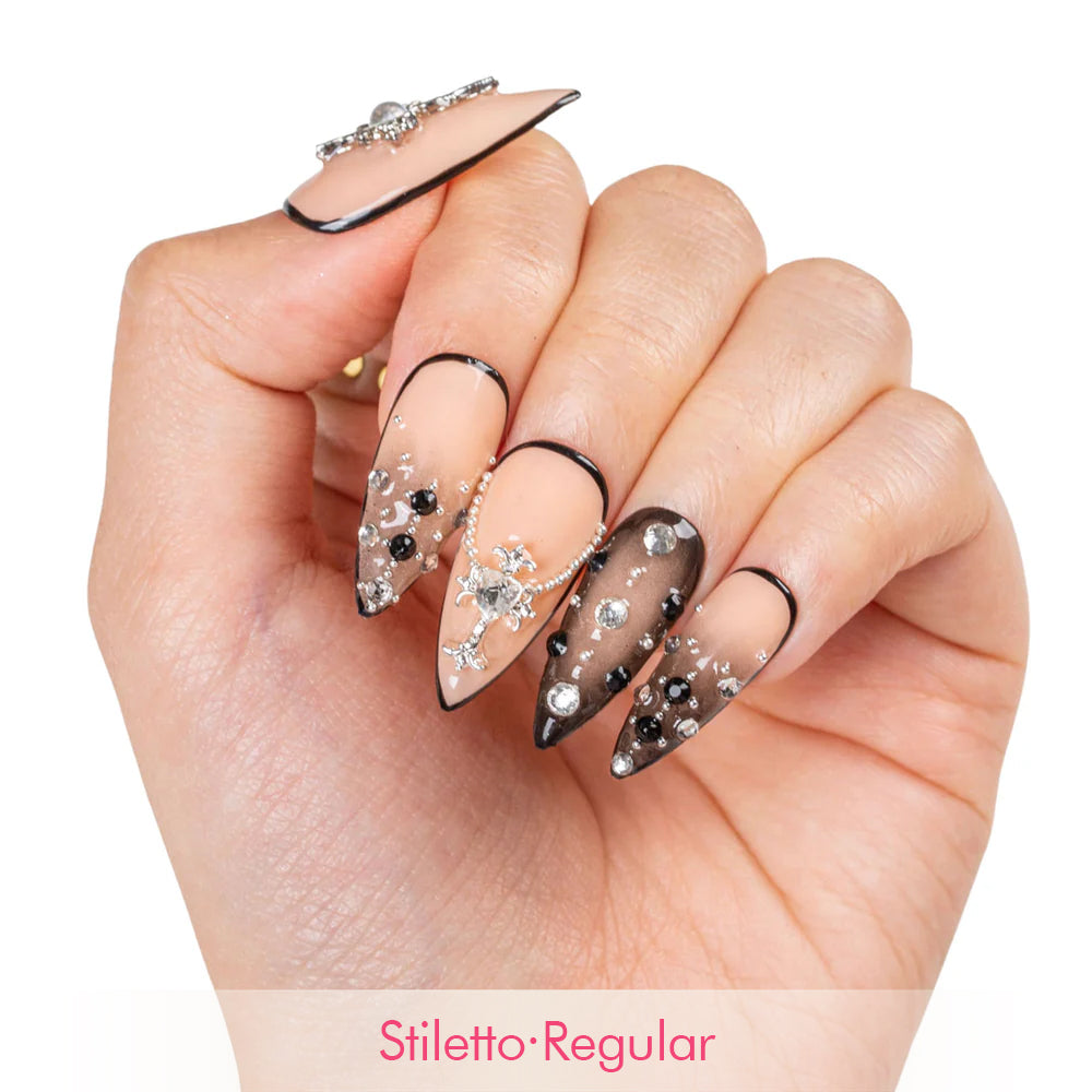 Noir Halo Handmade Nails H480