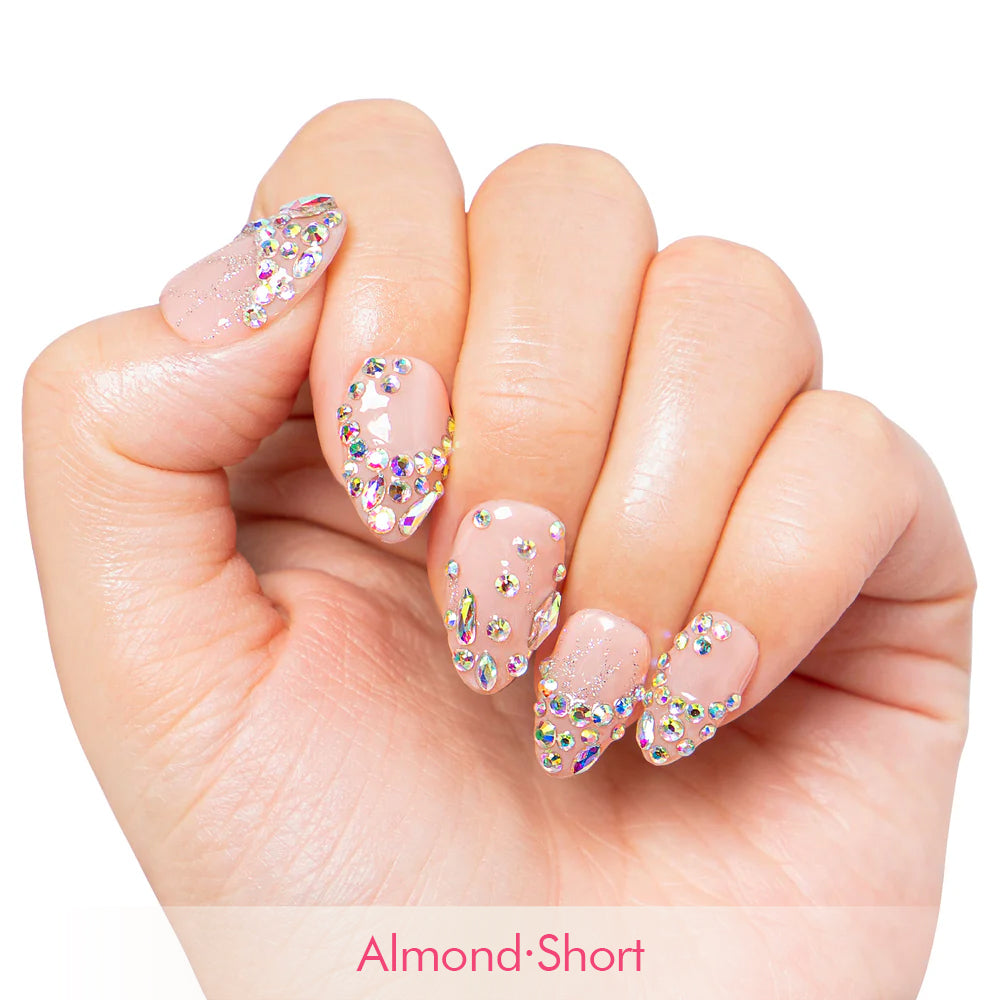 Opaline Drip Handmade Nails H481