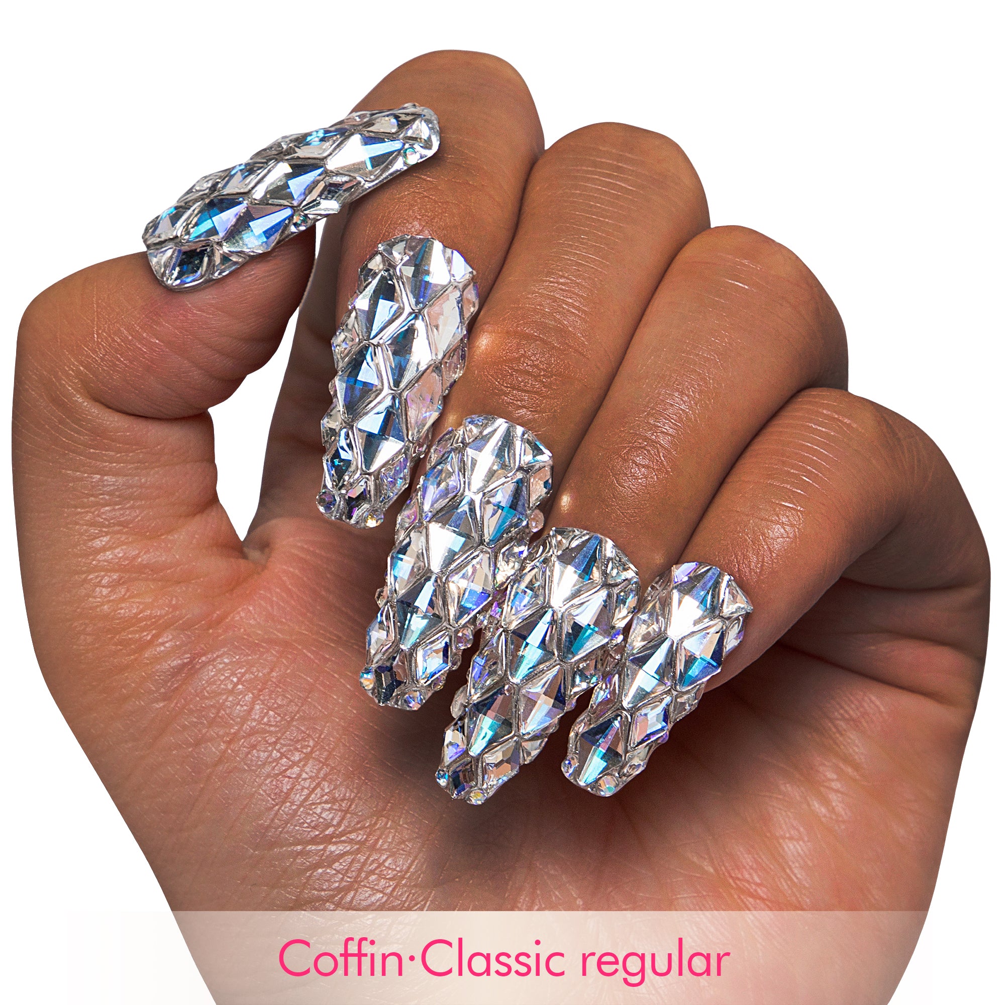 Crystal Vision Handmade Nails H482