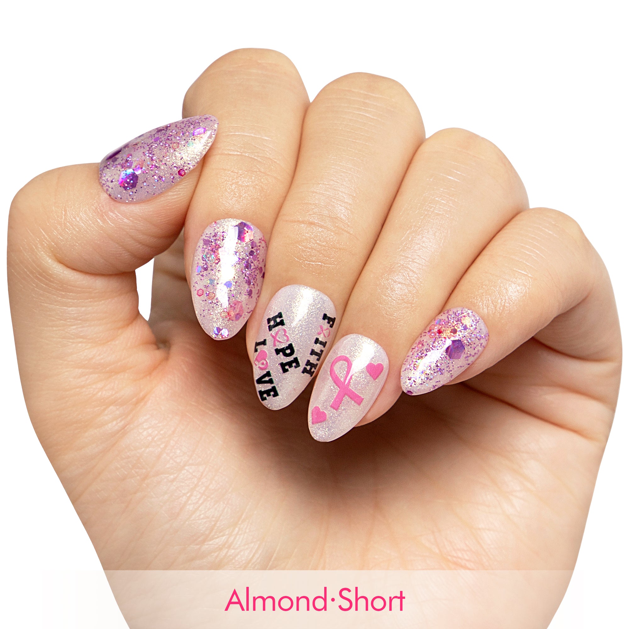 Full of Hope Handmade Nails H484