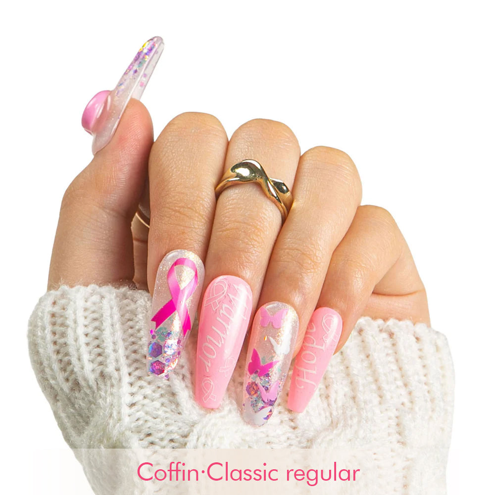 Wings of Hope Handmade Nails H487