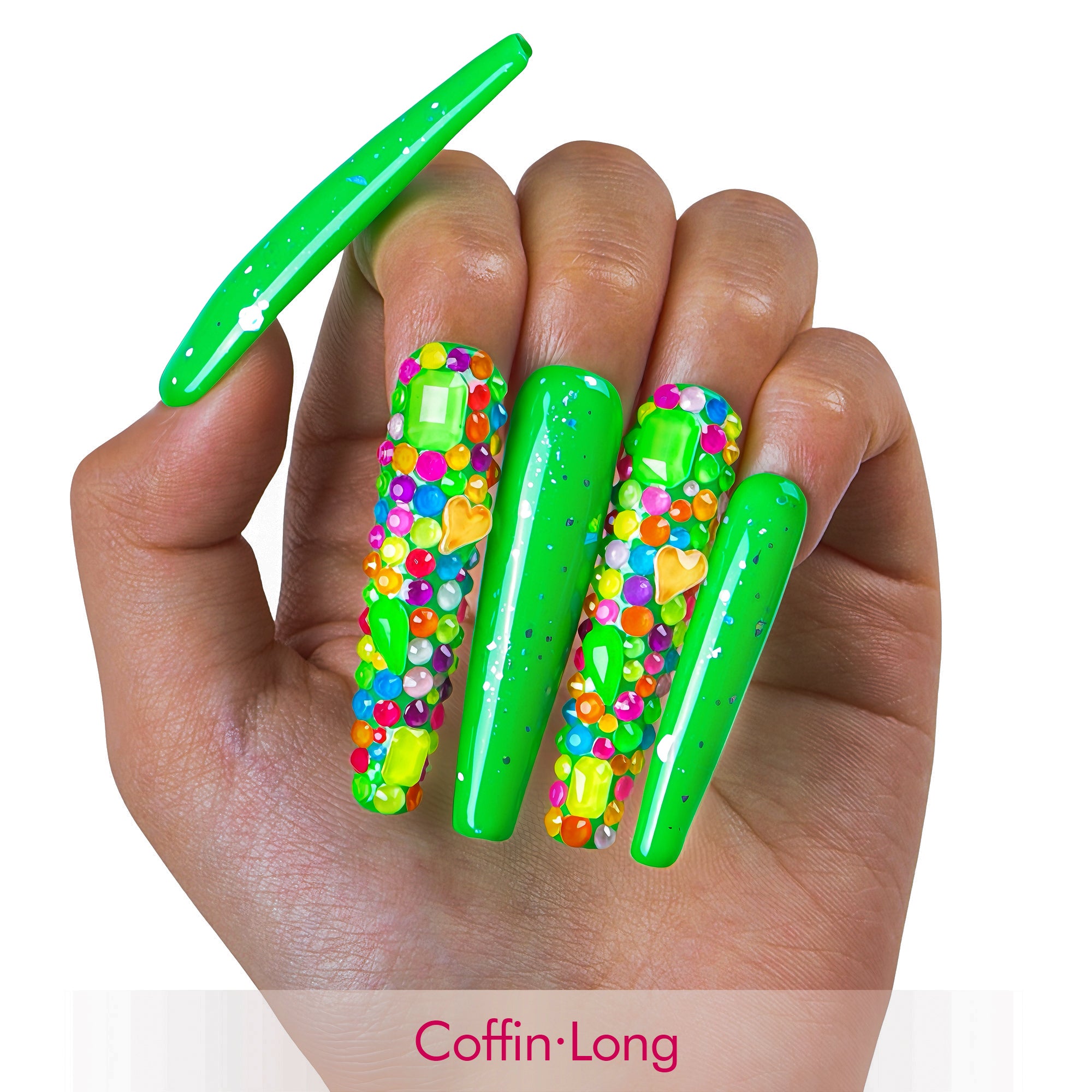 Wonderland Luxury Handmade Nails H49