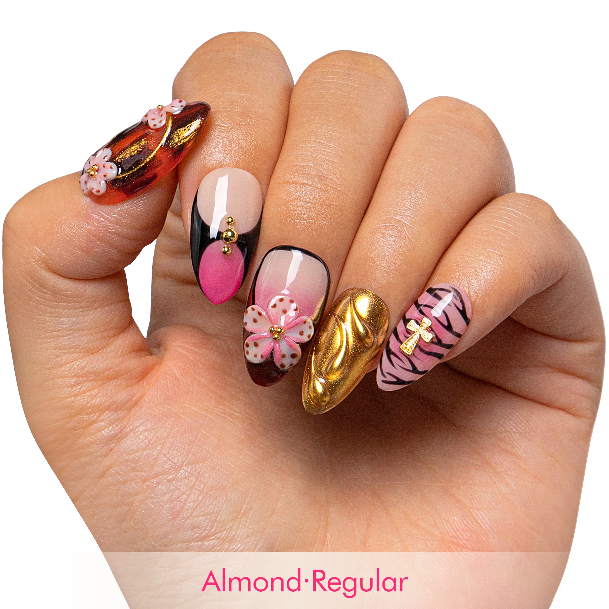 Empress Bloom Handmade Nails H492