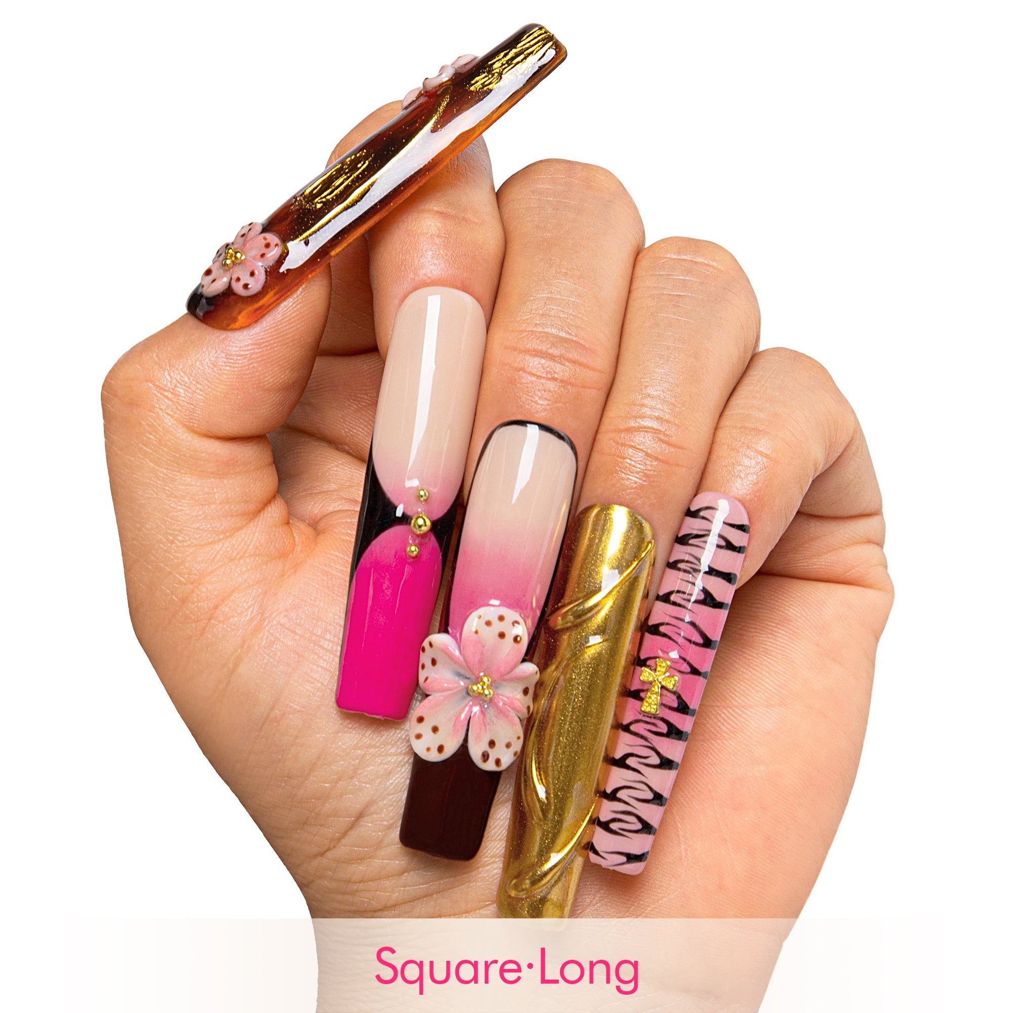 Empress Bloom Handmade Nails H492