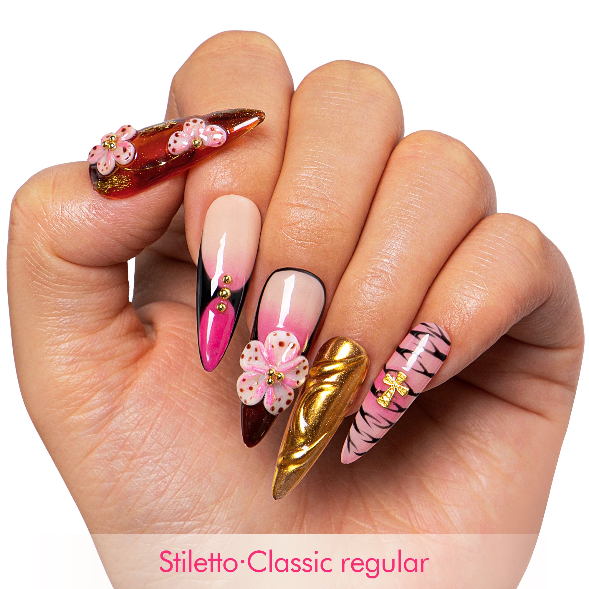 Empress Bloom Handmade Nails H492