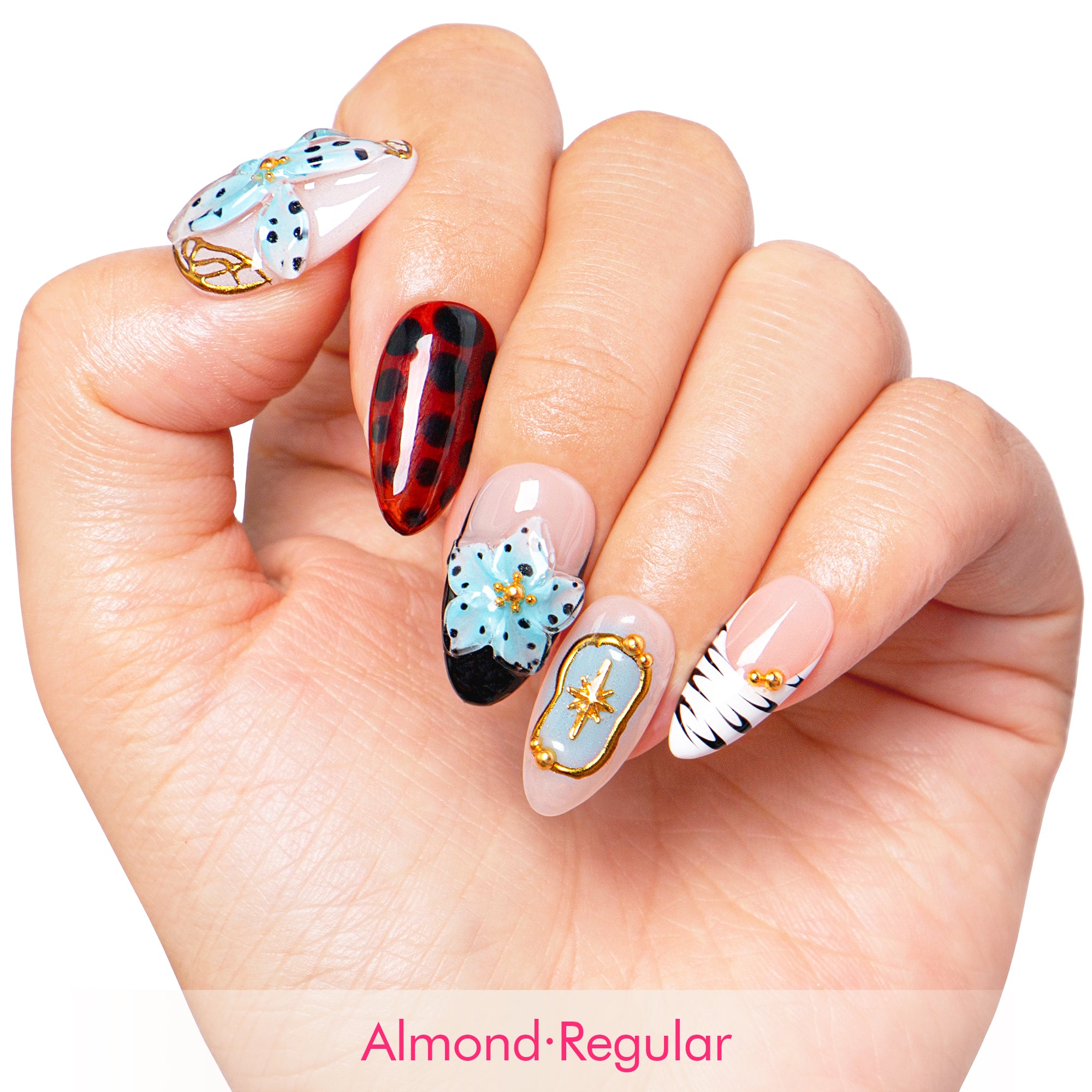 Rebel Frost Handmade Nails H494