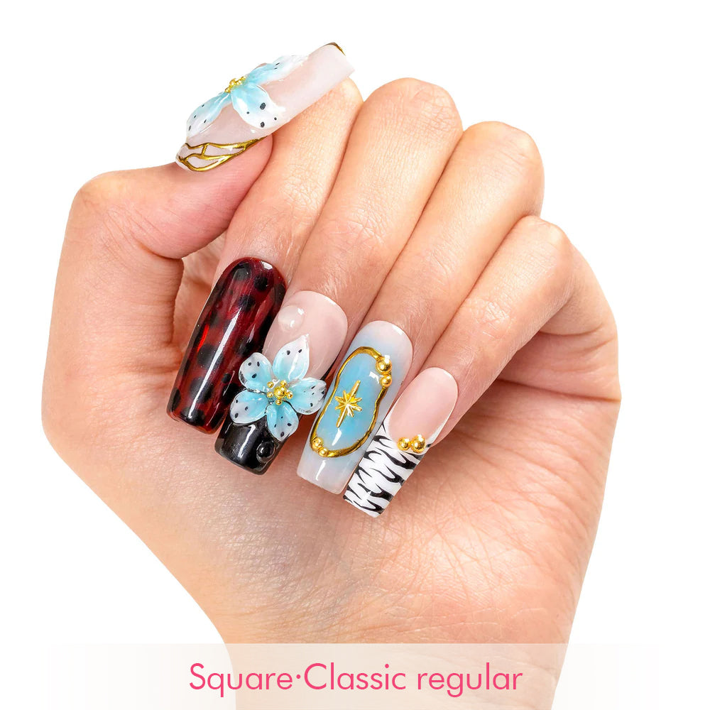 Rebel Frost Handmade Nails H494