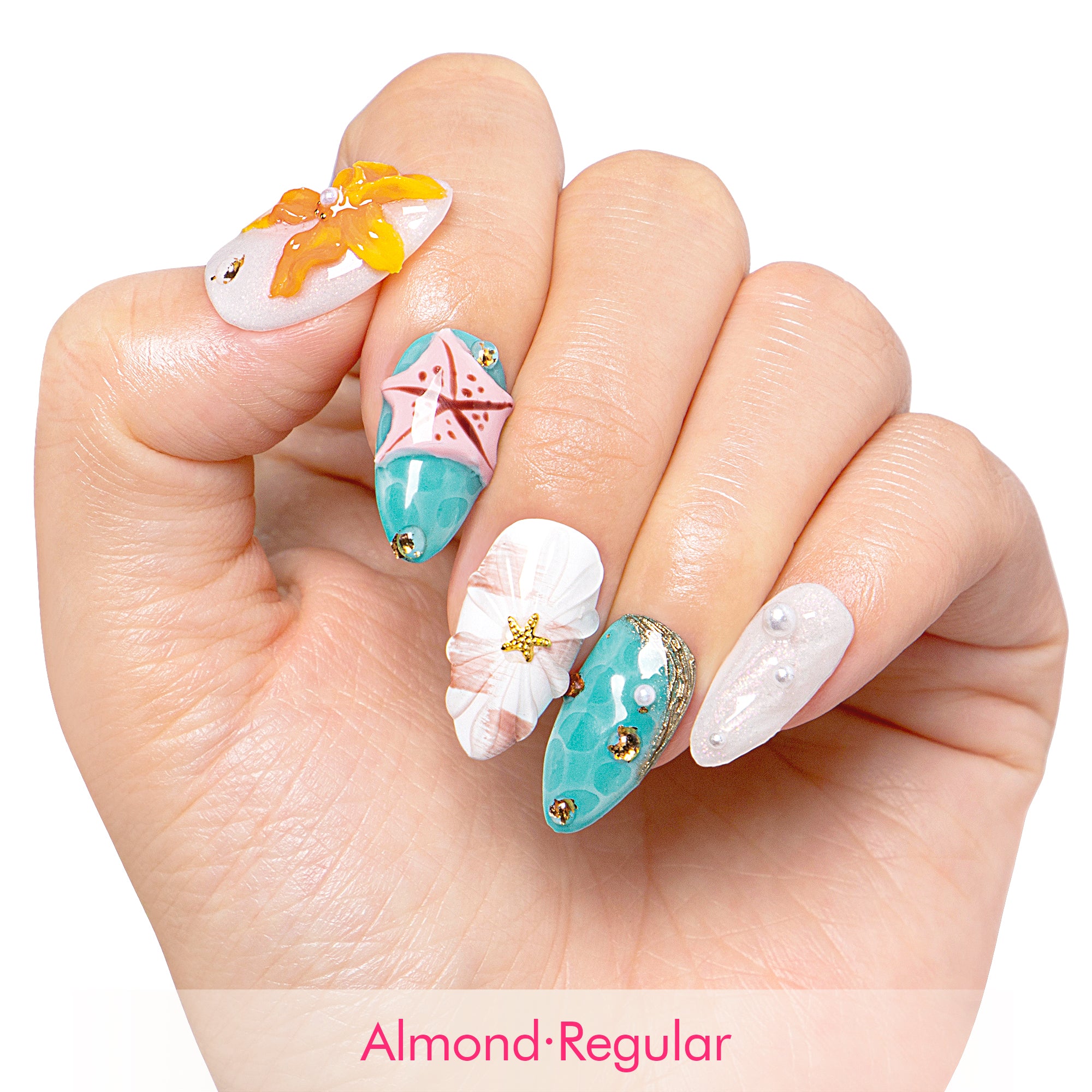 Starfish Dreams Handmade Nails H495