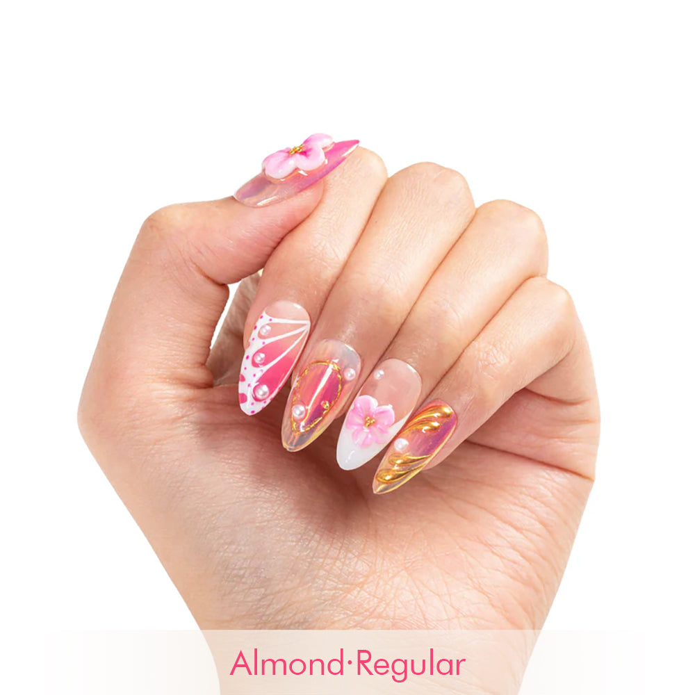 Summer Spritzer Handmade Nails H496