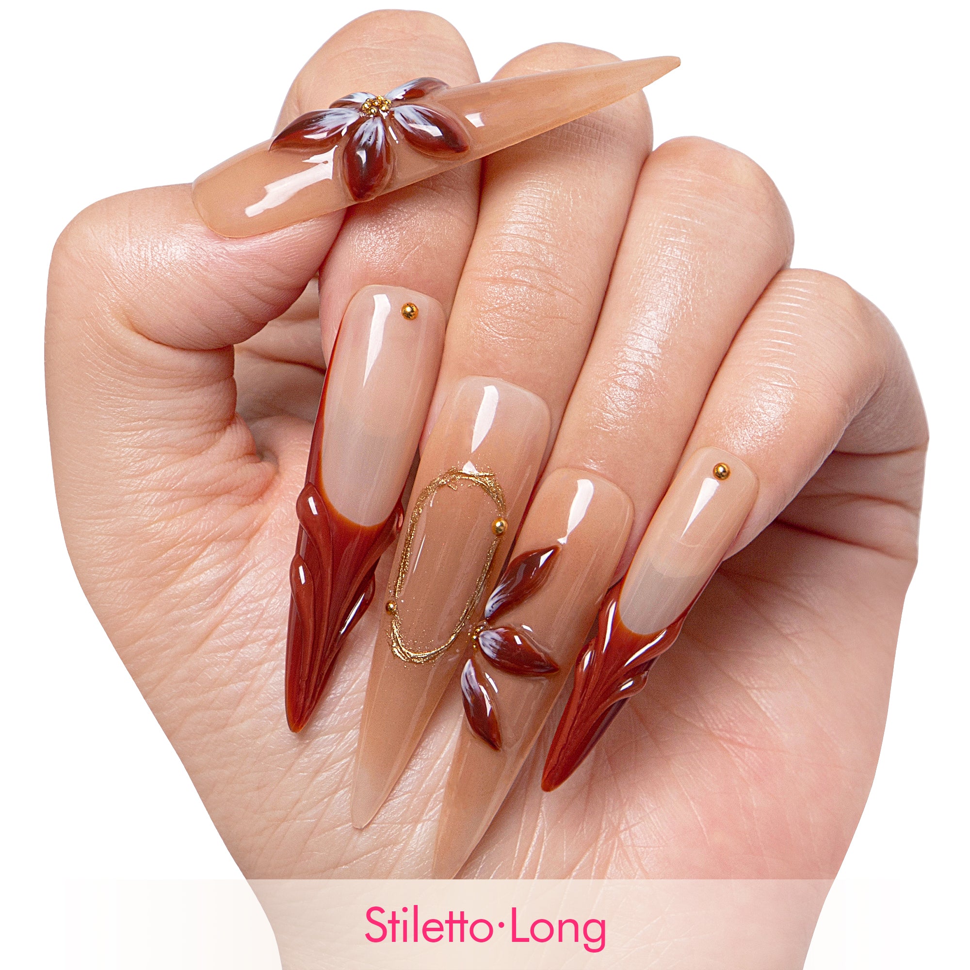 Summer Soirée Handmade Nails H503