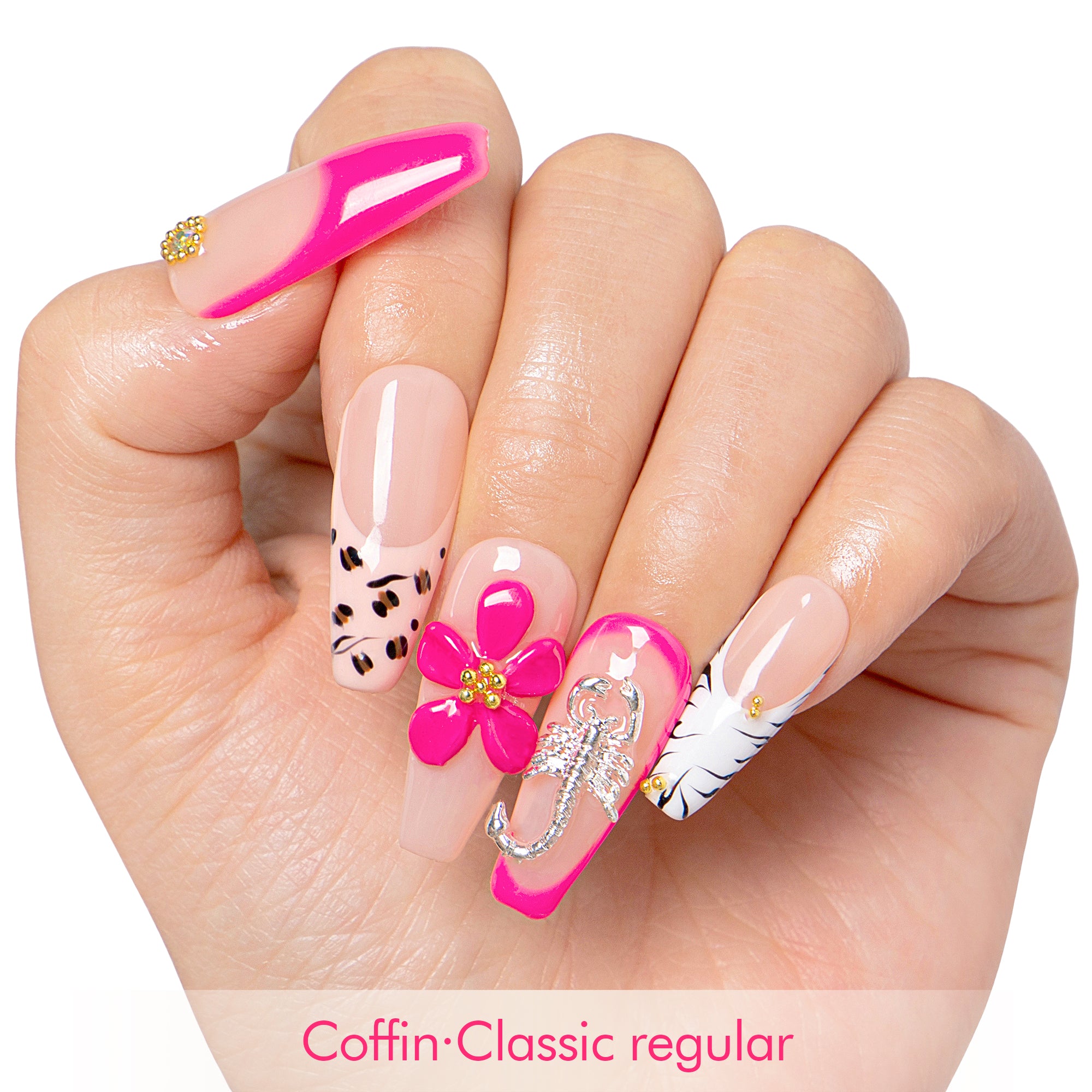 A Wild Sting Handmade Nails H510