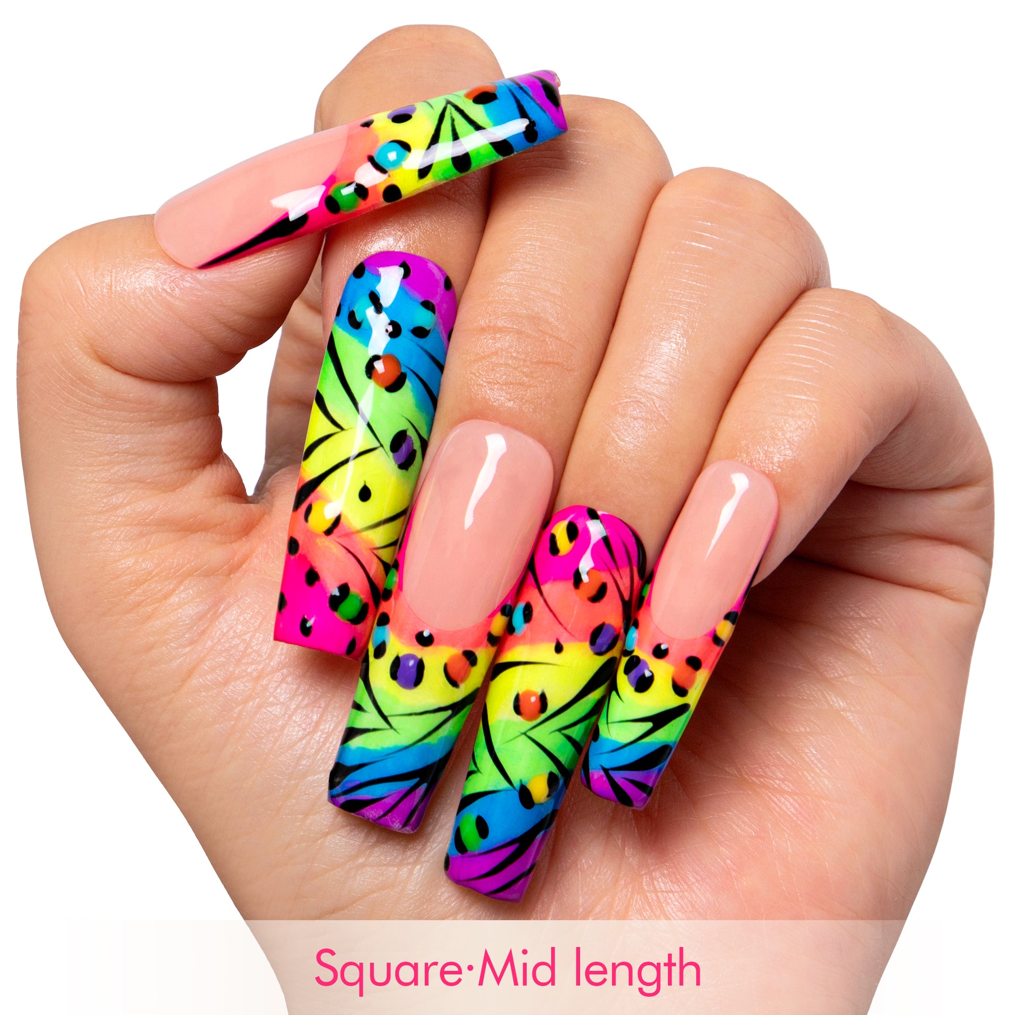 Retro Queen Handmade Nails H515