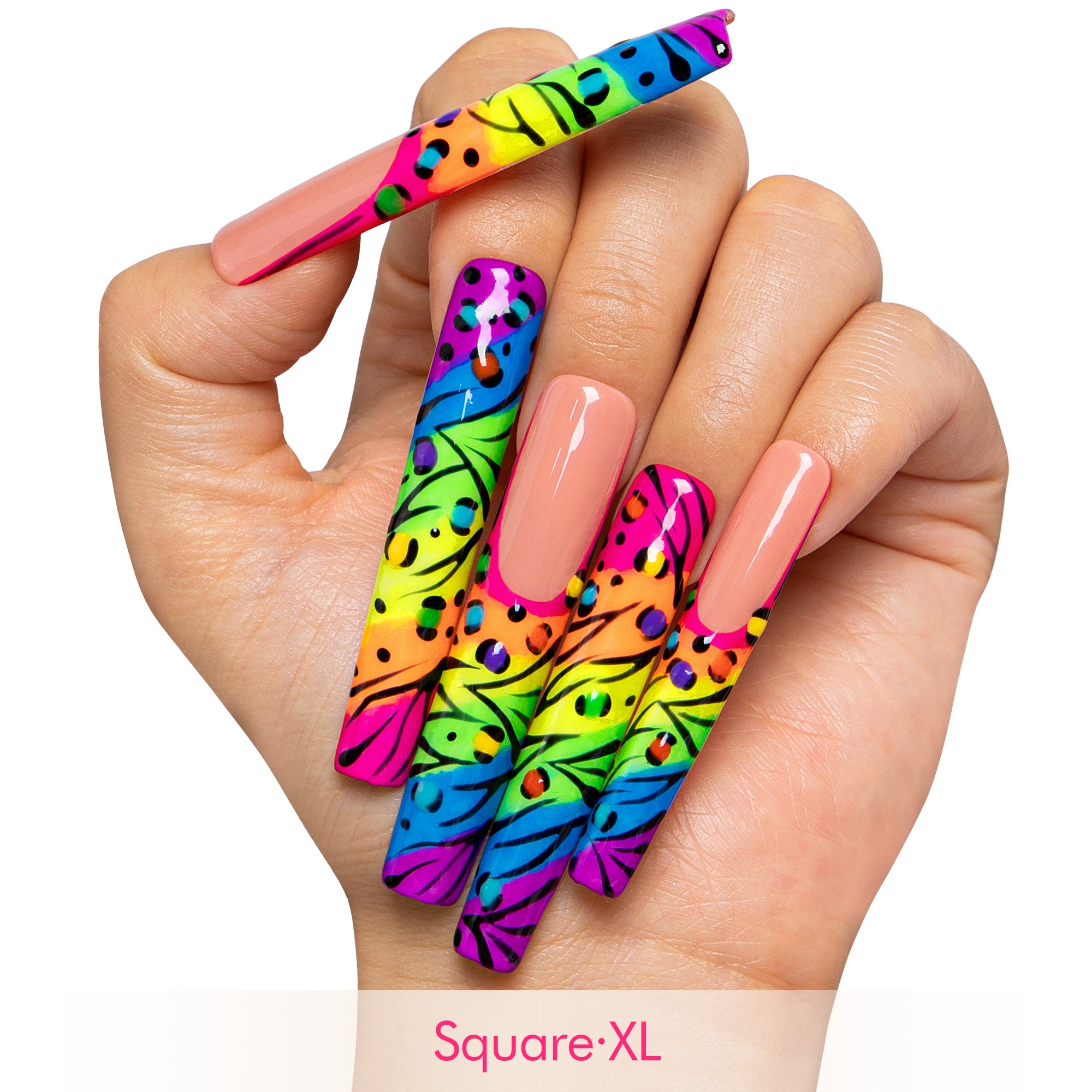 Retro Queen Handmade Nails H515