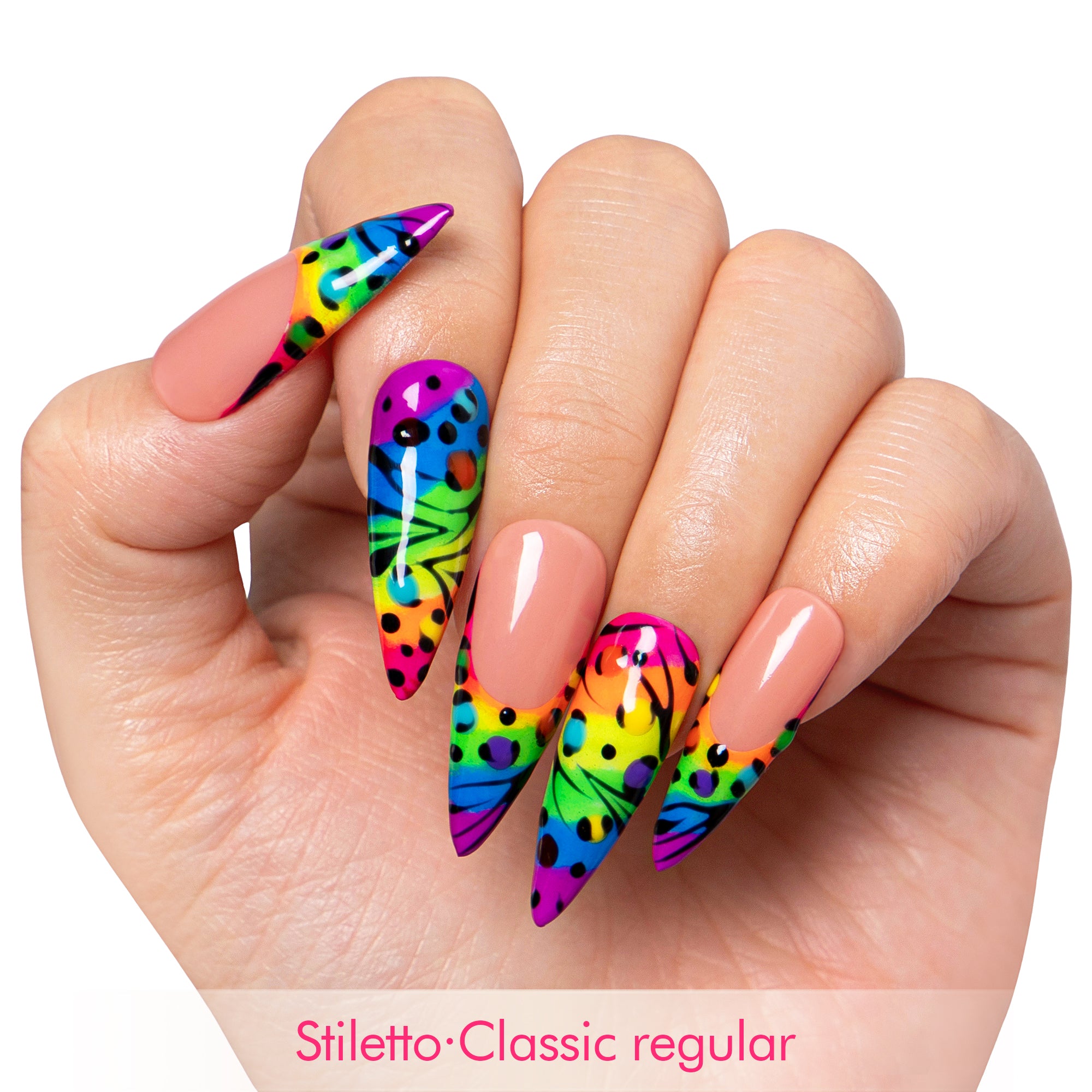 Retro Queen Handmade Nails H515