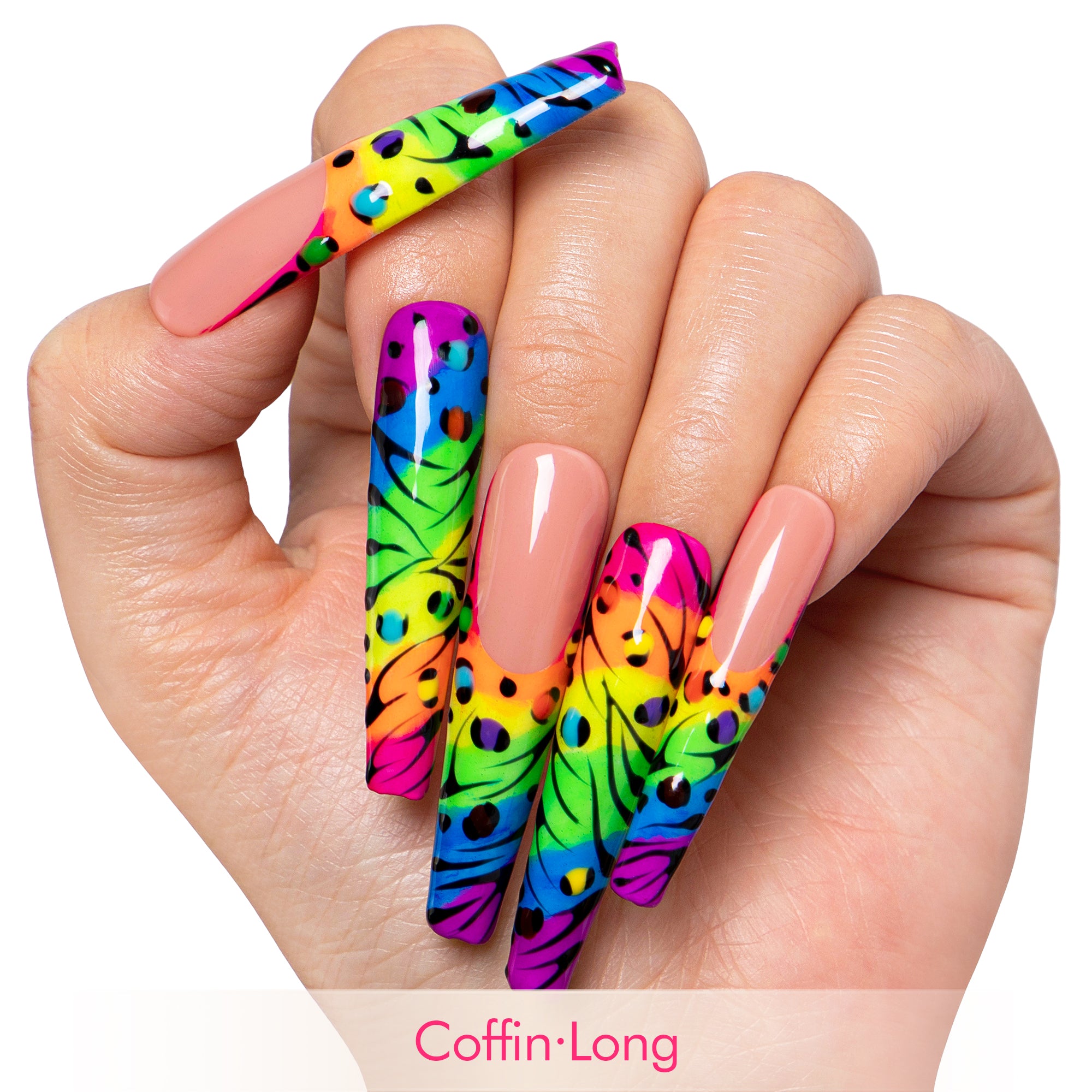 Retro Queen Handmade Nails H515