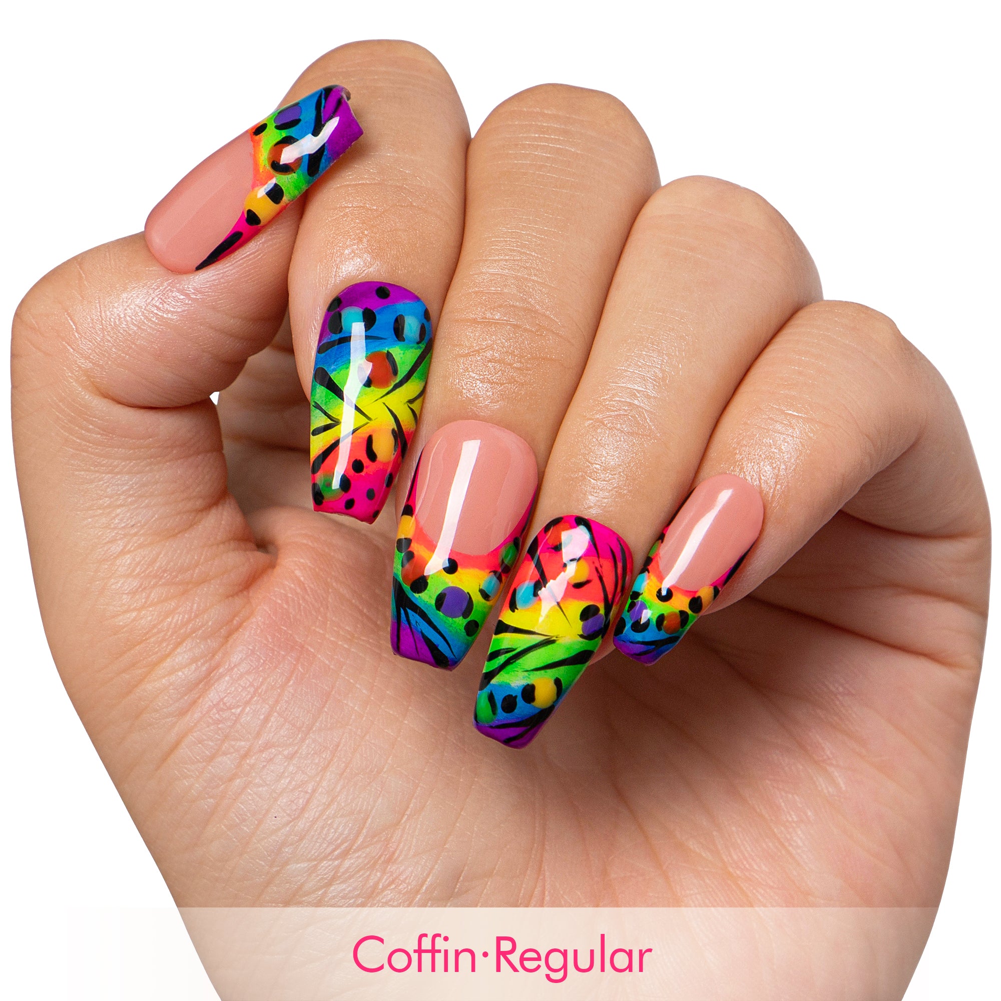 Retro Queen Handmade Nails H515