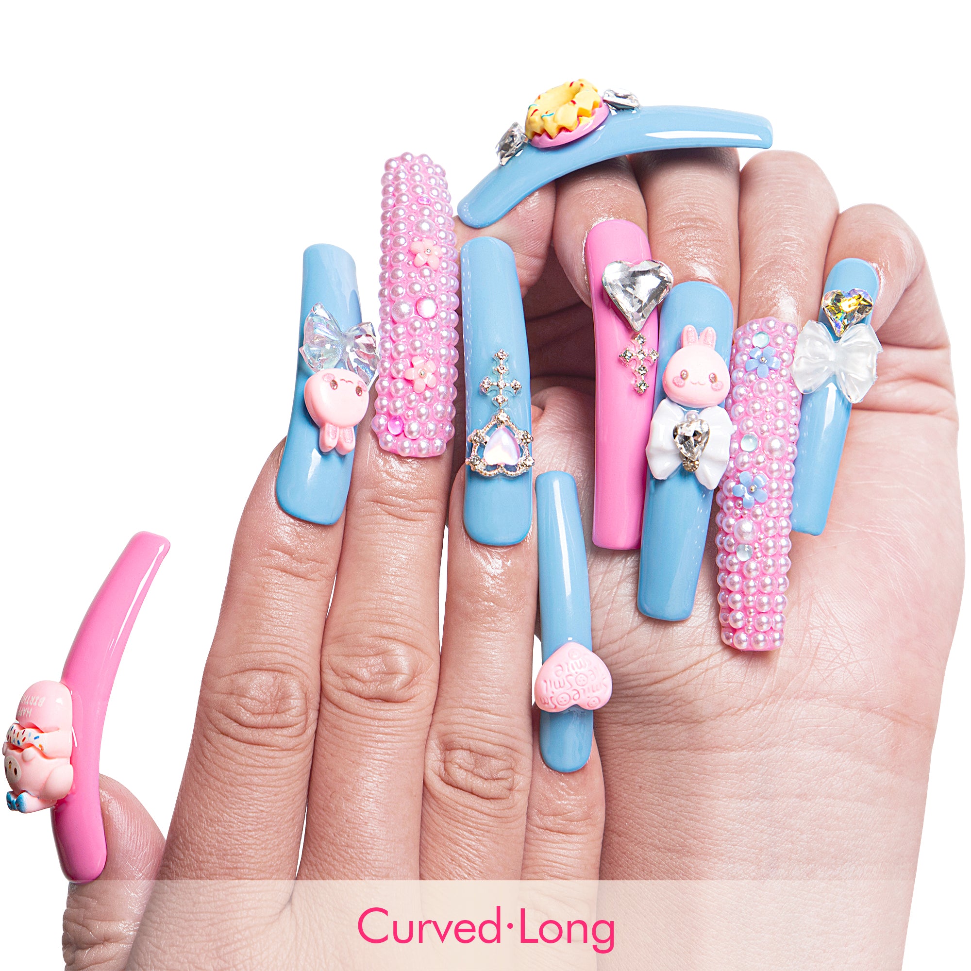 Pastel Dream Handmade Nails H52