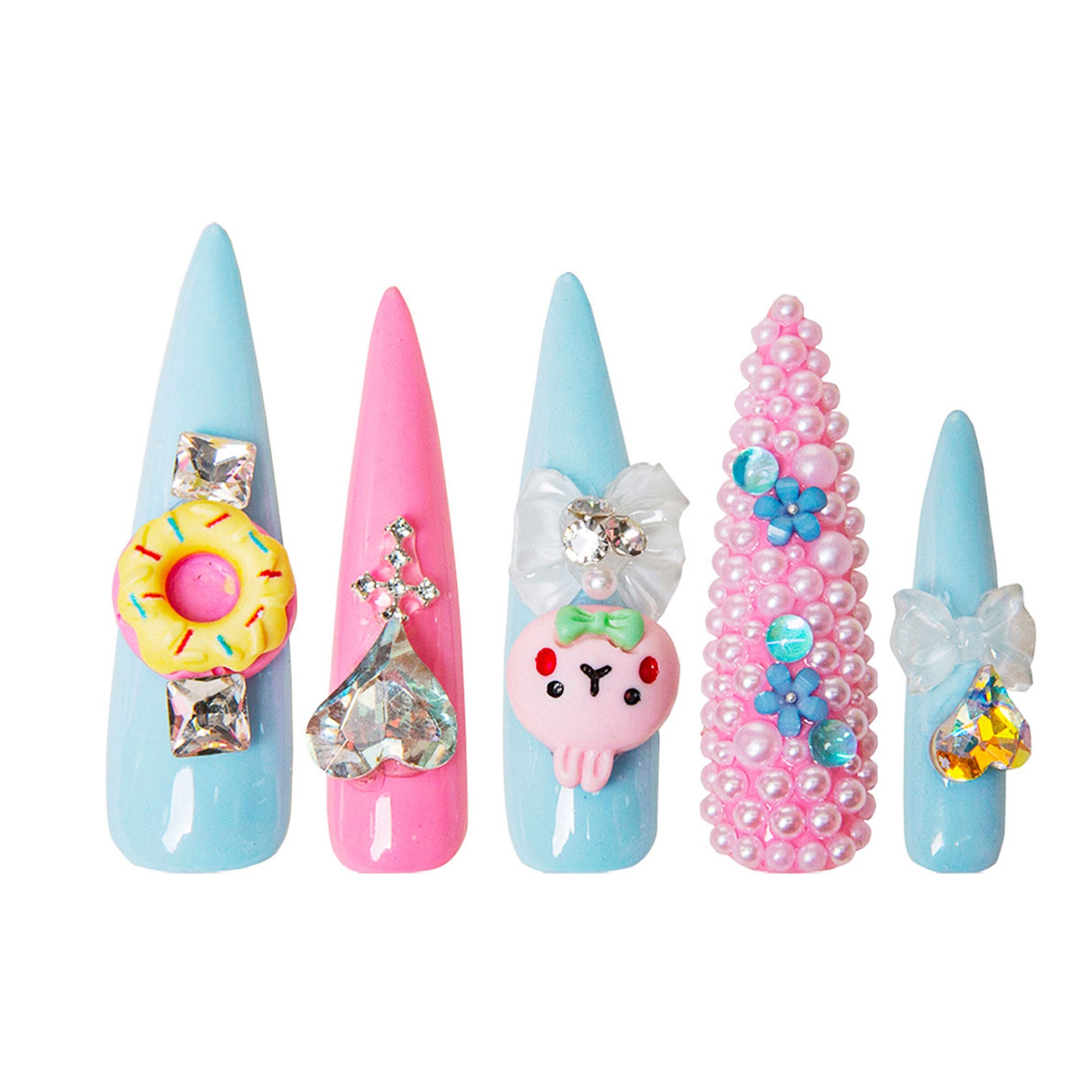 Pastel Dream Handmade Nails H52