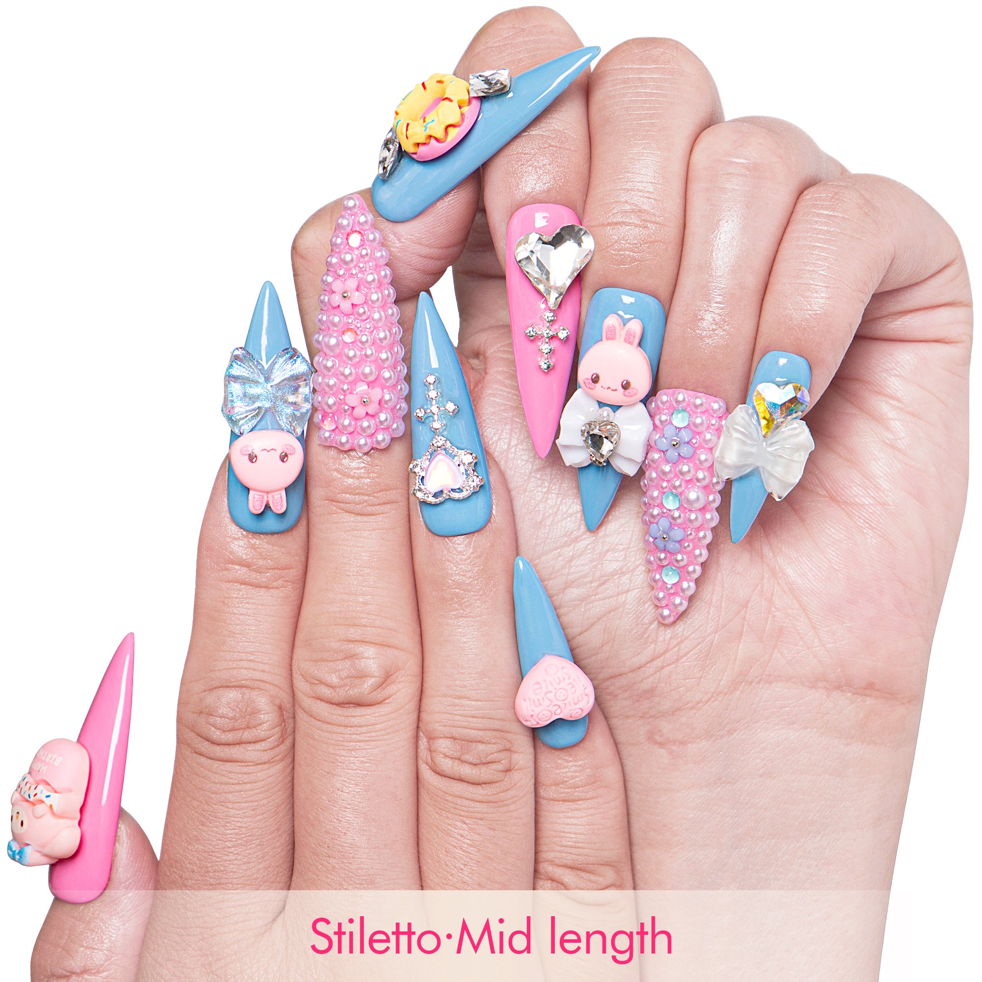 Pastel Dream Handmade Nails H52