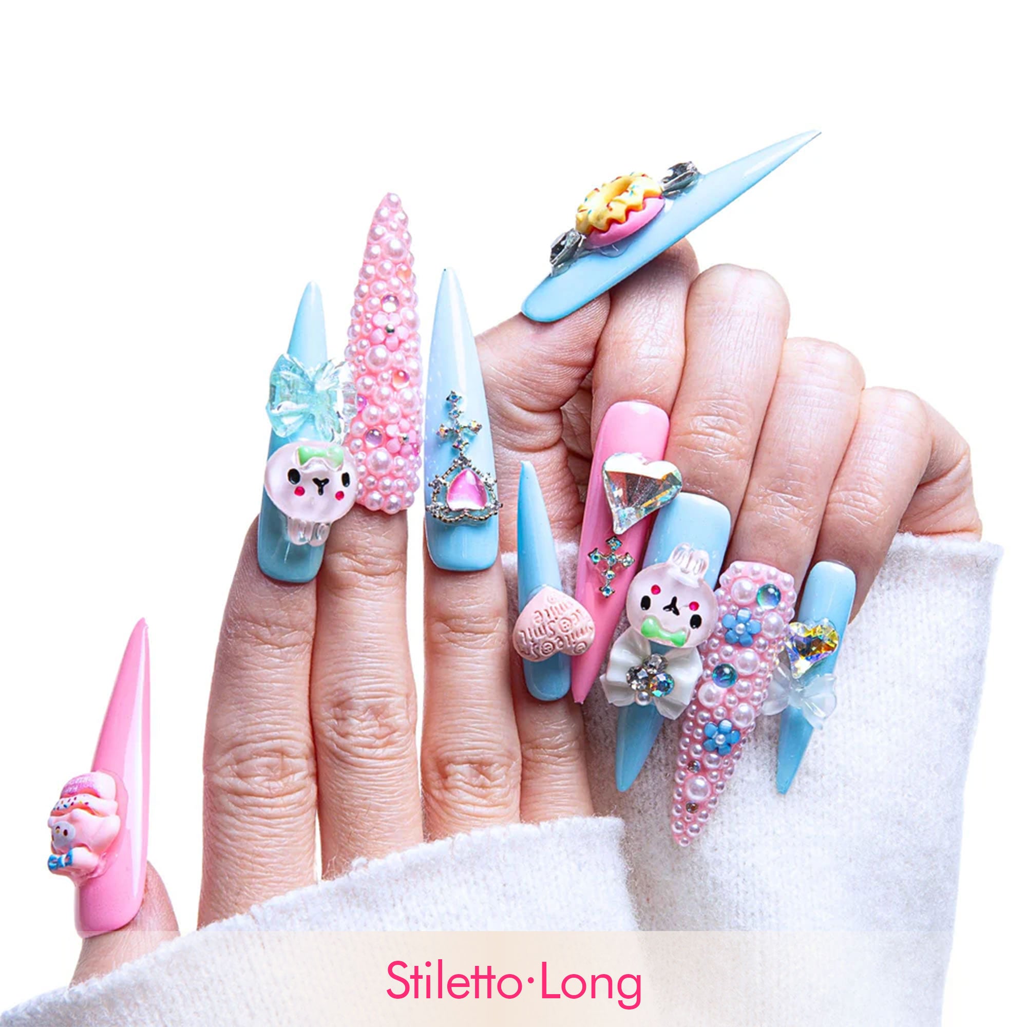 Pastel Dream Handmade Nails H52