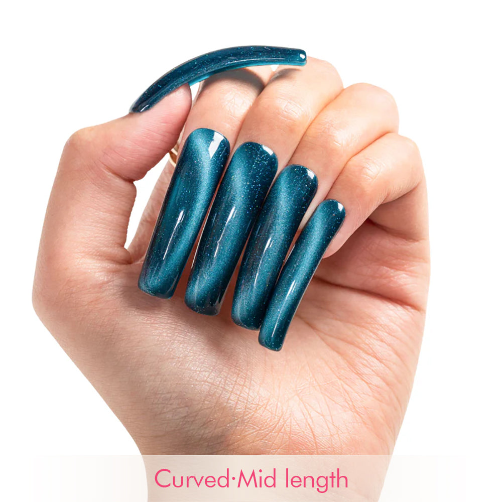 Blue Crush Handmade Nails H522
