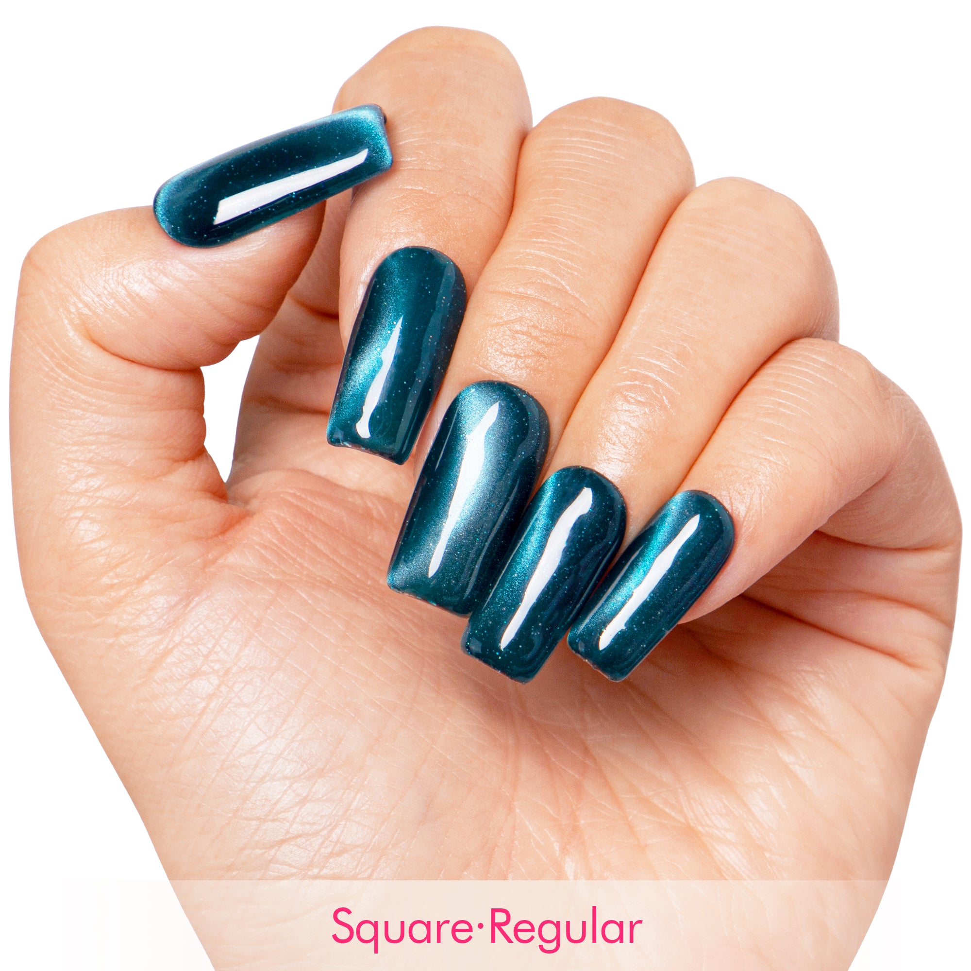 Blue Crush Handmade Nails H522