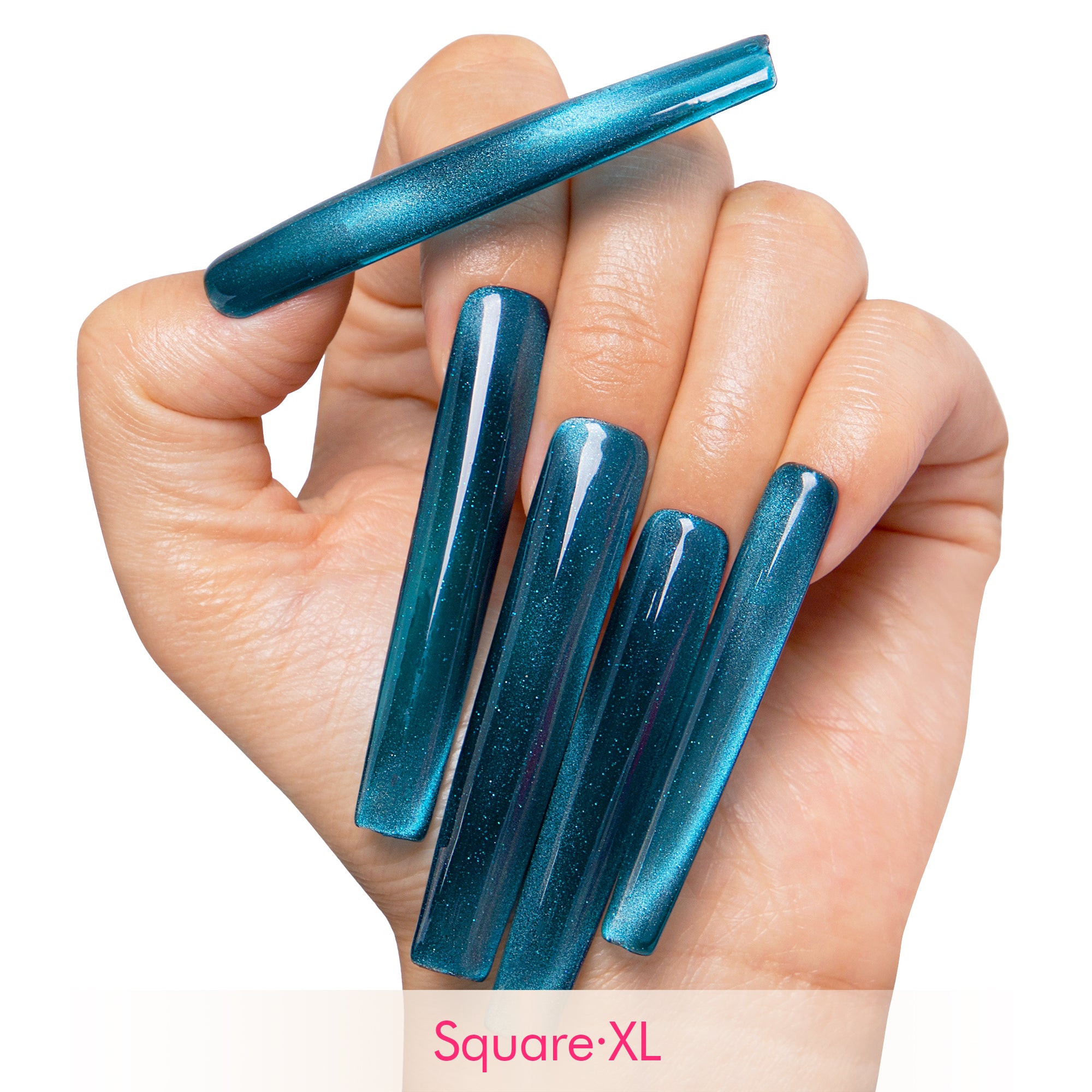 Blue Crush Handmade Nails H522