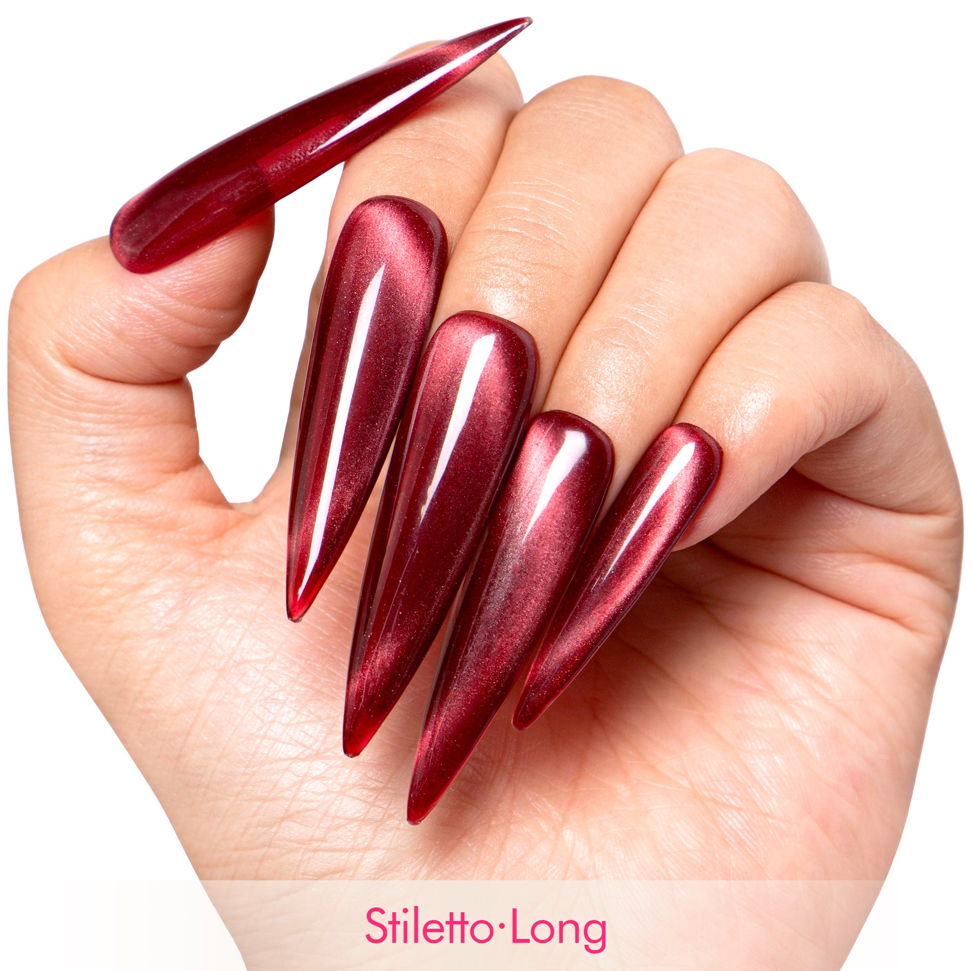 Crushed Velvet Handmade Nails H523