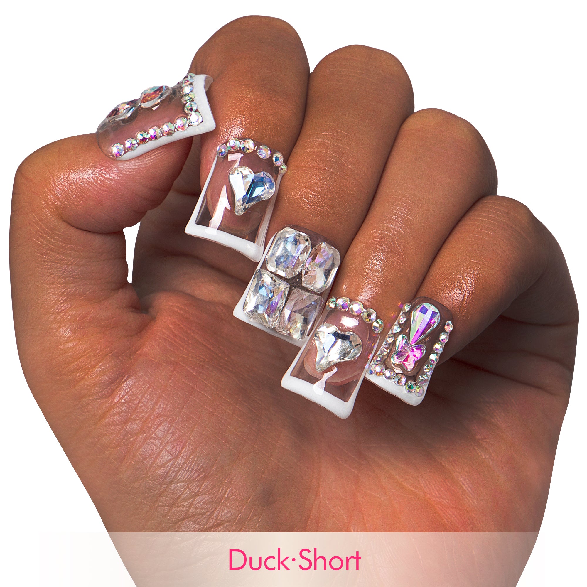 Chance French Tip Handmade Nails H53