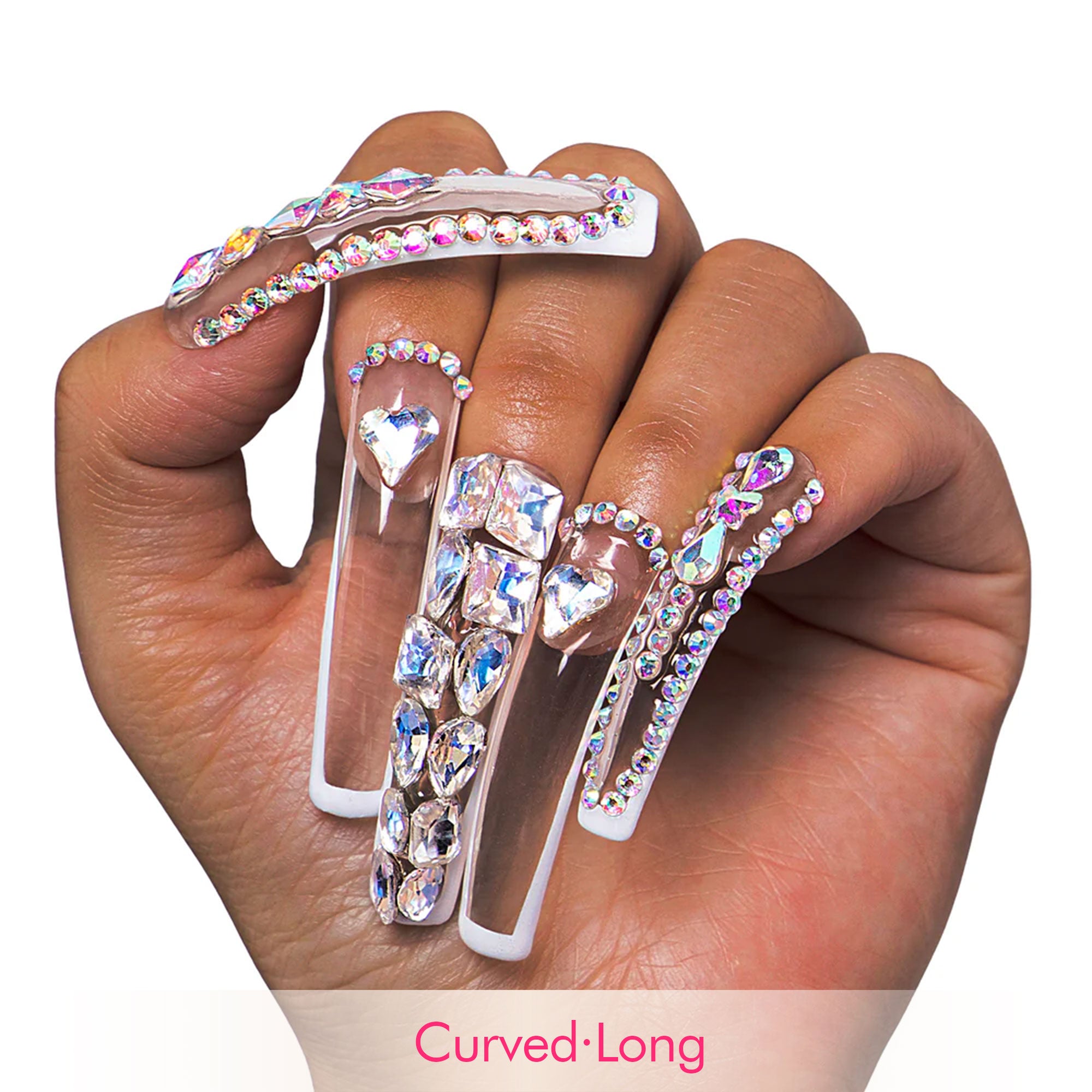 Chance French Tip Handmade Nails H53