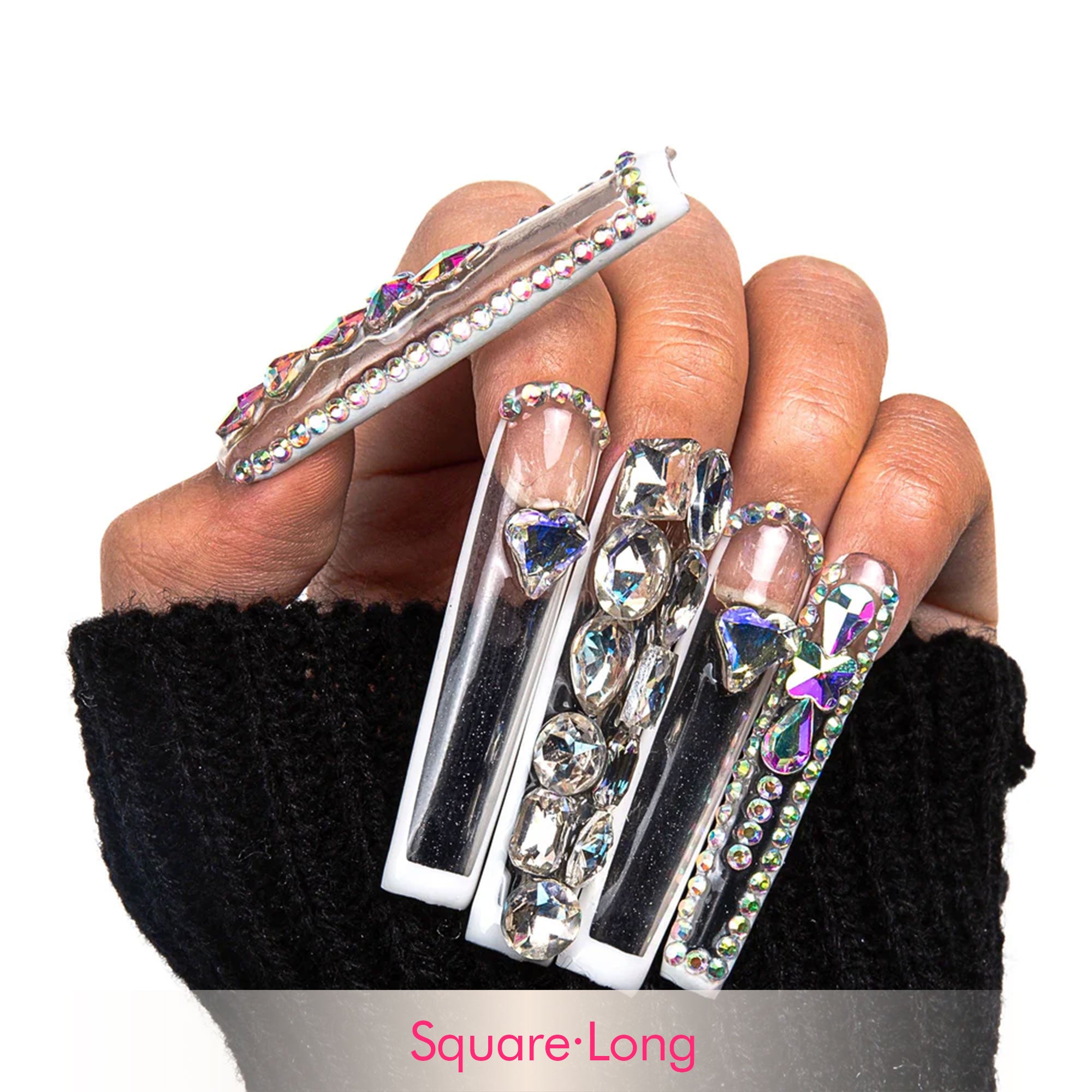 Chance French Tip Handmade Nails H53