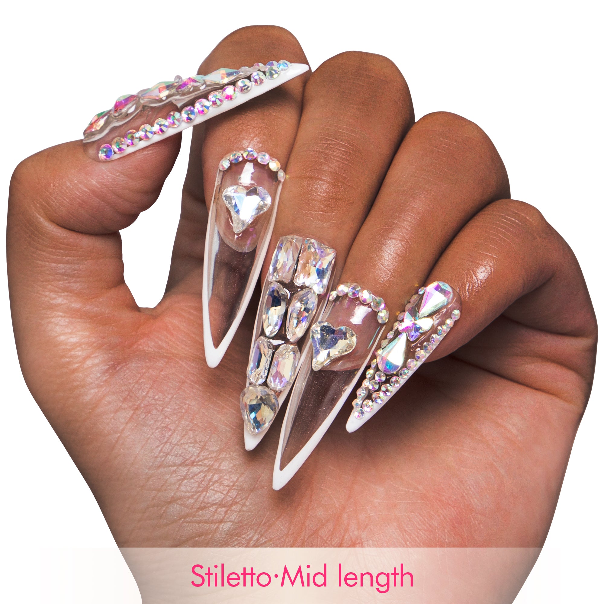Chance French Tip Handmade Nails H53