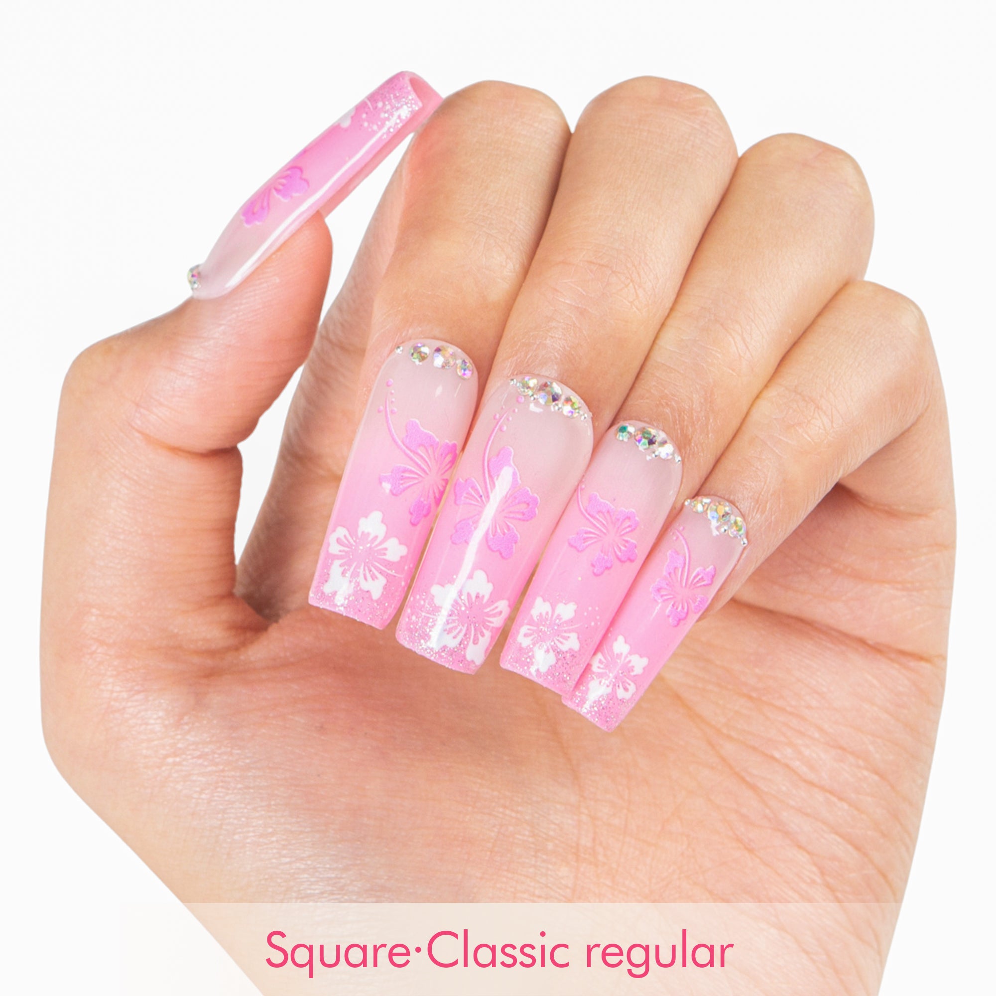 Blossom Breeze Handmade Nails H539
