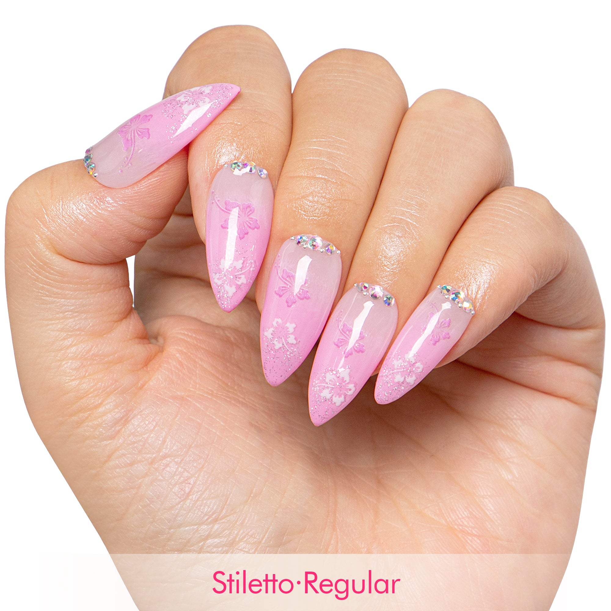 Blossom Breeze Handmade Nails H539