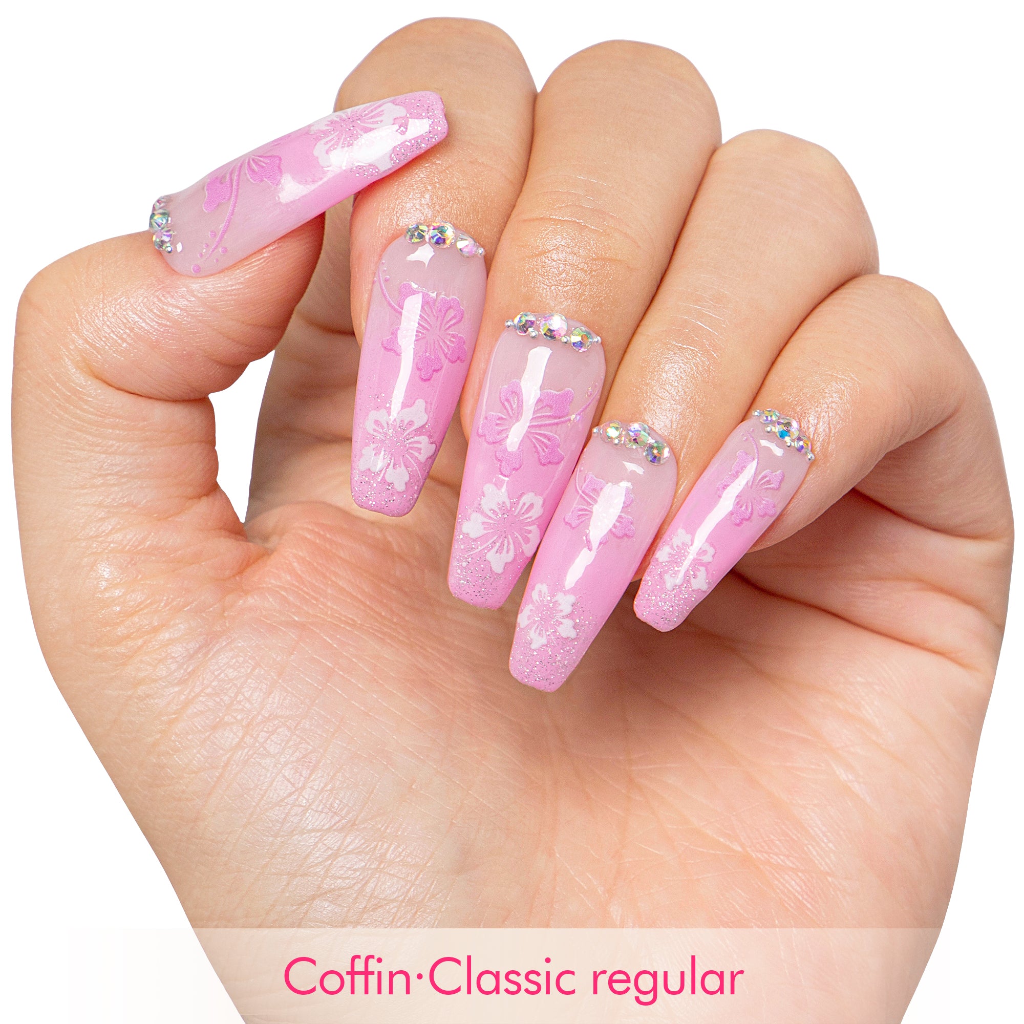 Blossom Breeze Handmade Nails H539