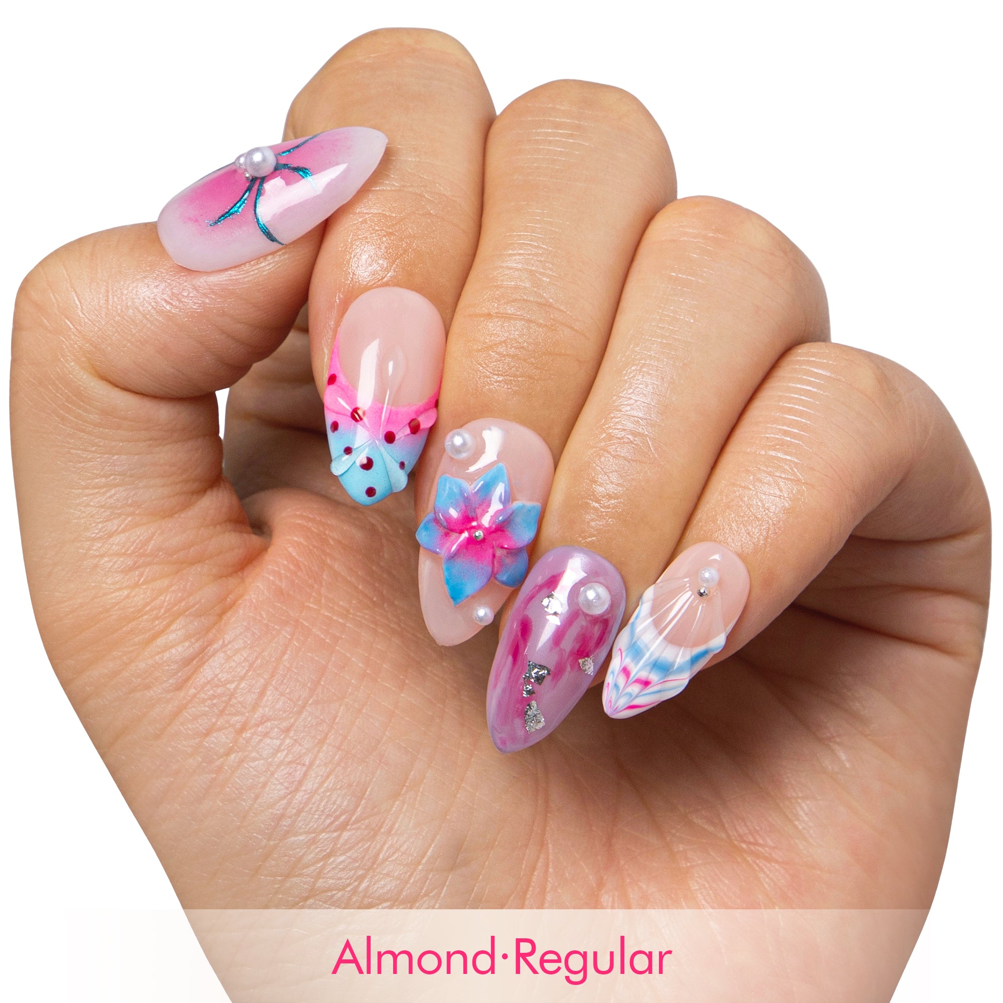 Mermaid’s Mood Handmade Nails H549