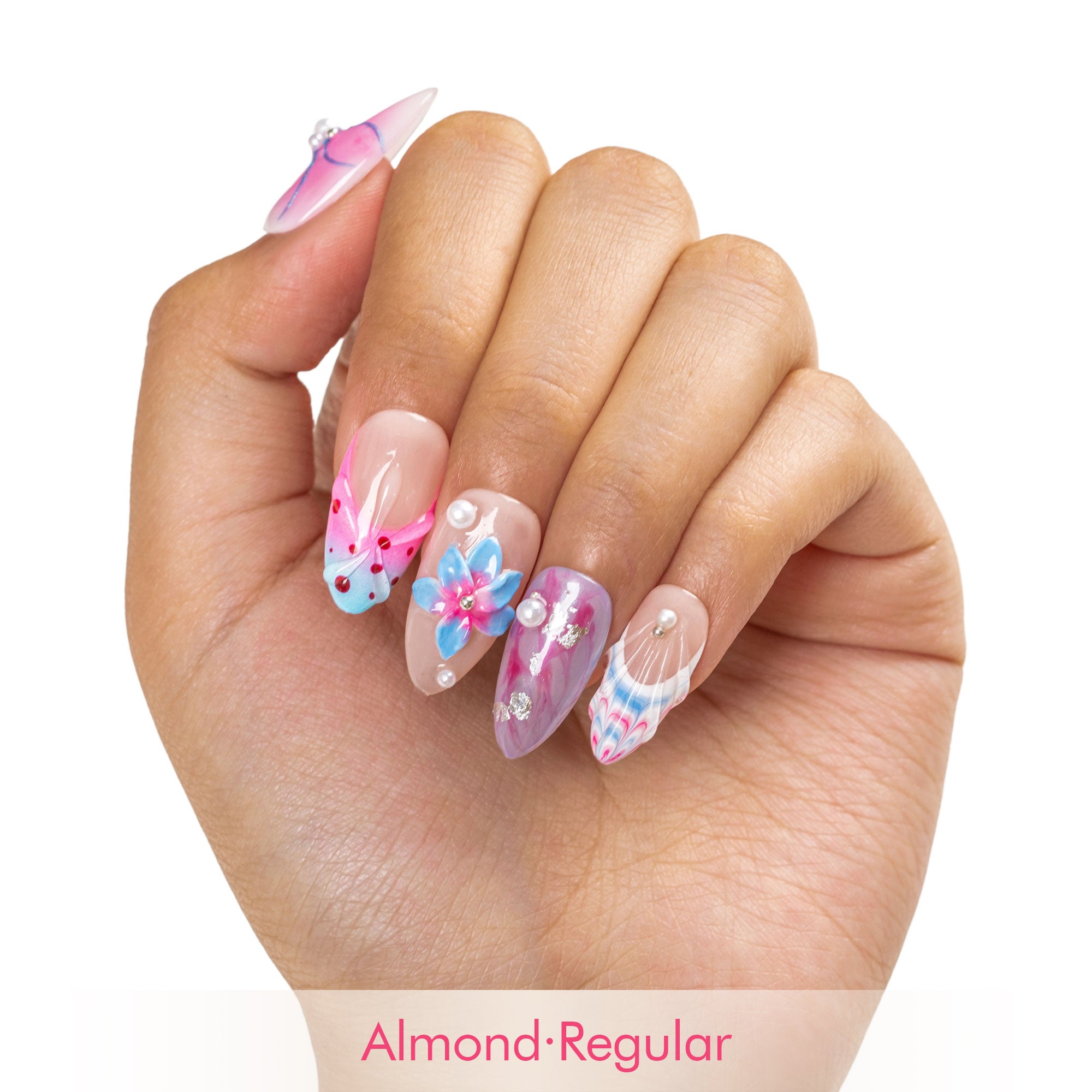 Mermaid’s Mood Handmade Nails H549